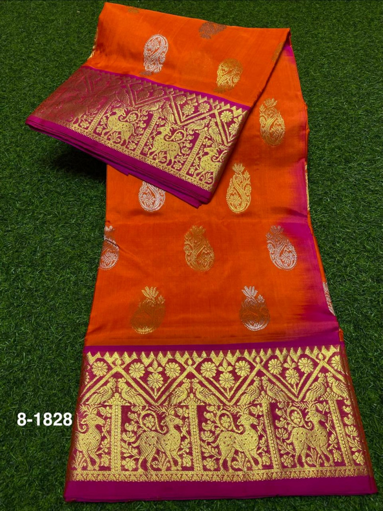 Image of Pure Venkatagiri Silk Saree