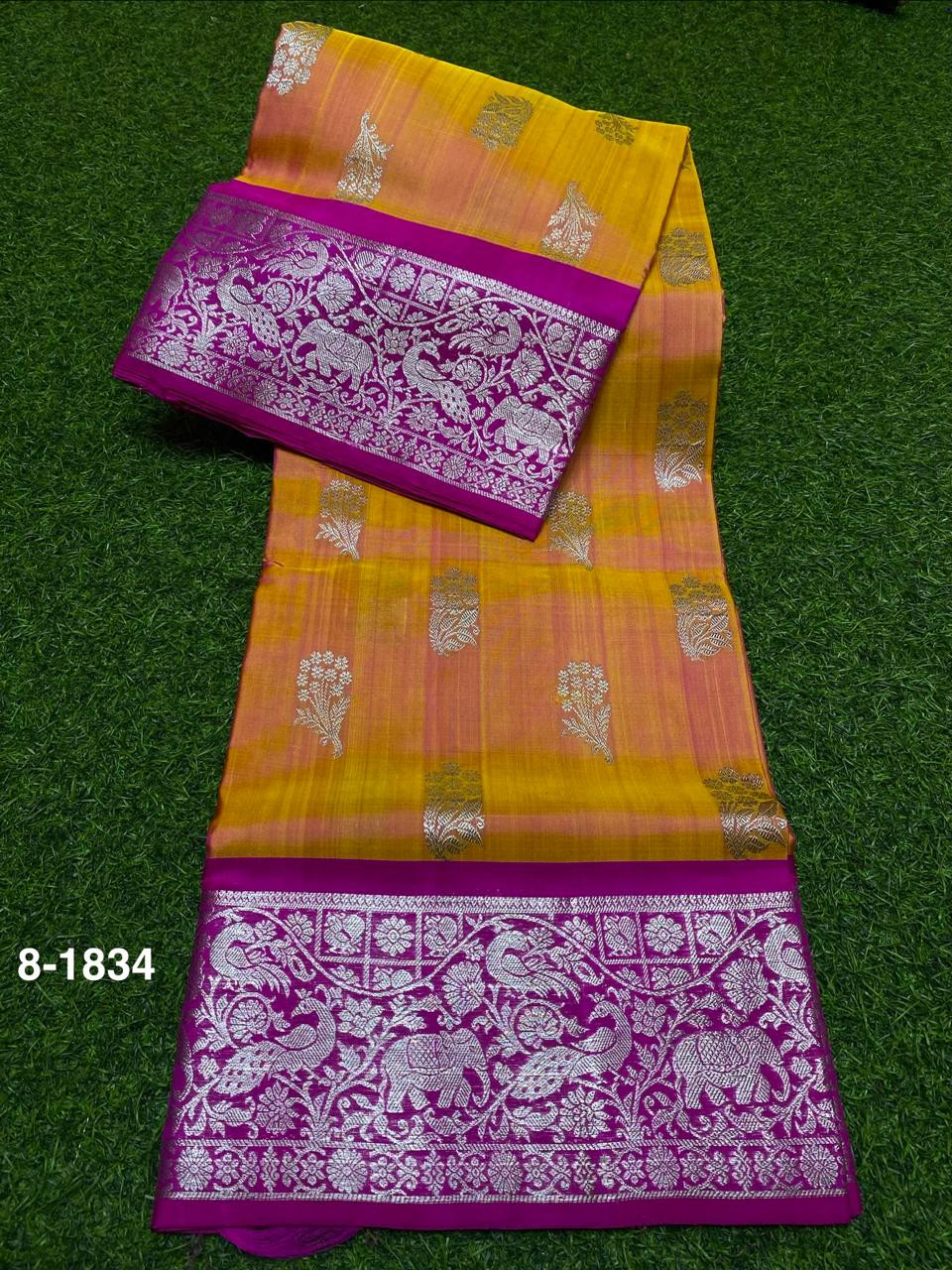 Pure Venkatagiri Silk Saree