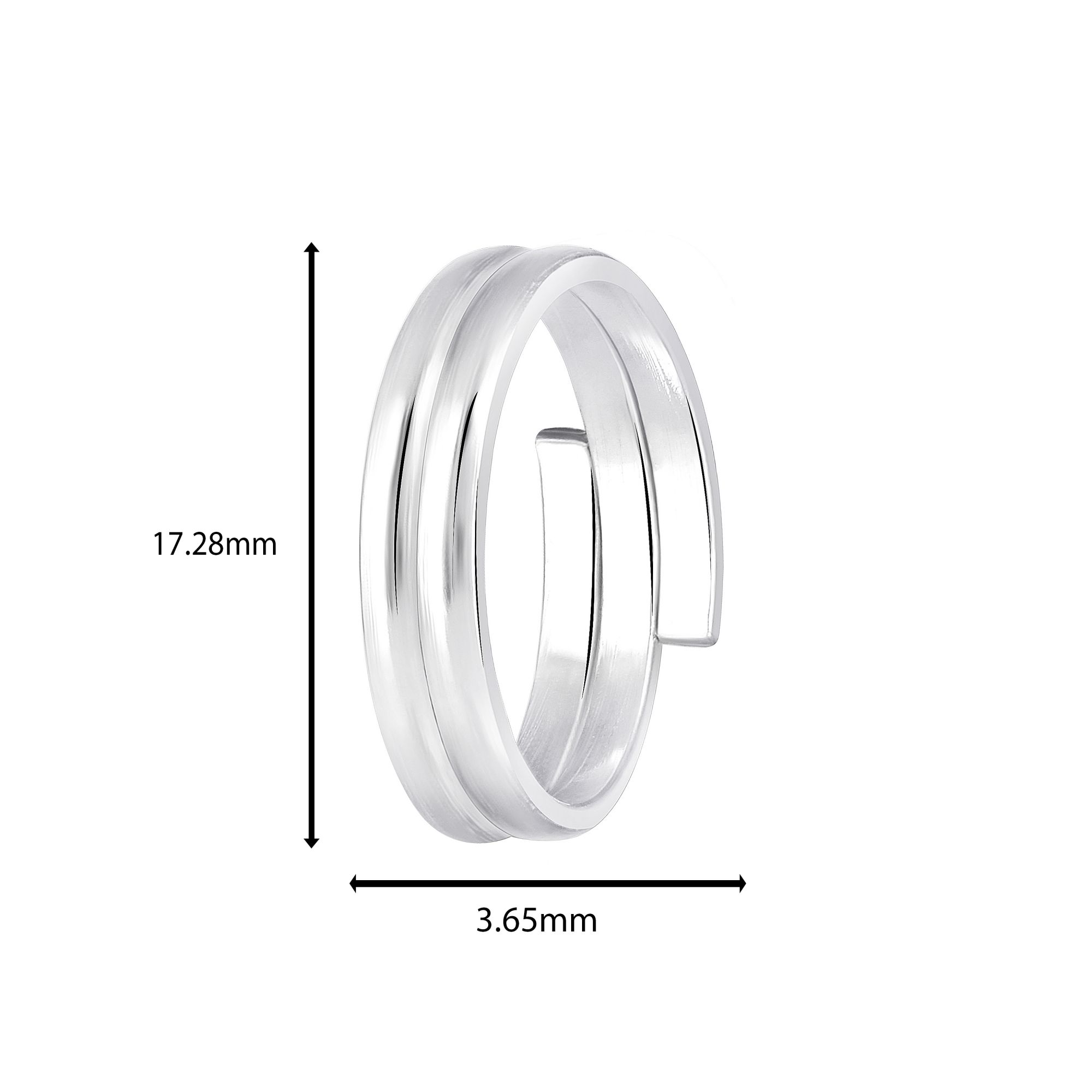 Traditional Silver Toe Ring Bichhiya Ferva for Women for Daily Use