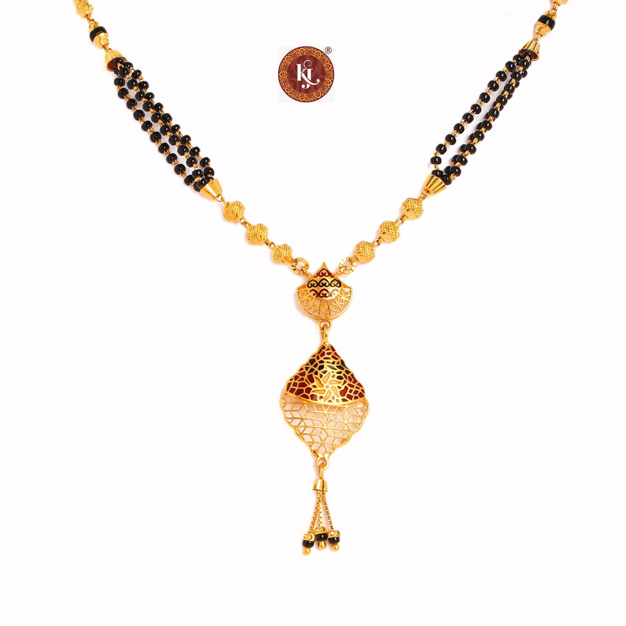 Designer 22ct Gold Stylish Mangalsutra for Women