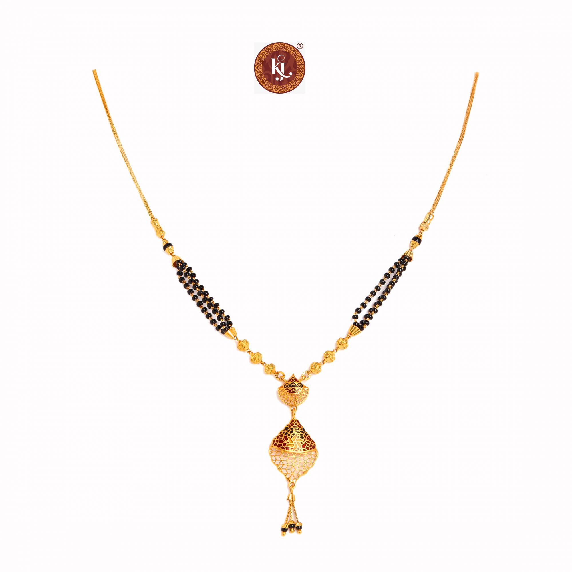 Designer 22ct Gold Stylish Mangalsutra for Women