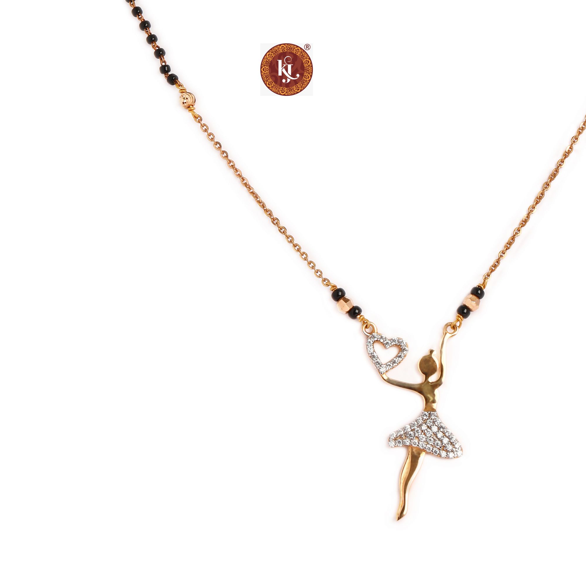 Designer 22ct Gold Stylish Mangalsutra for Women