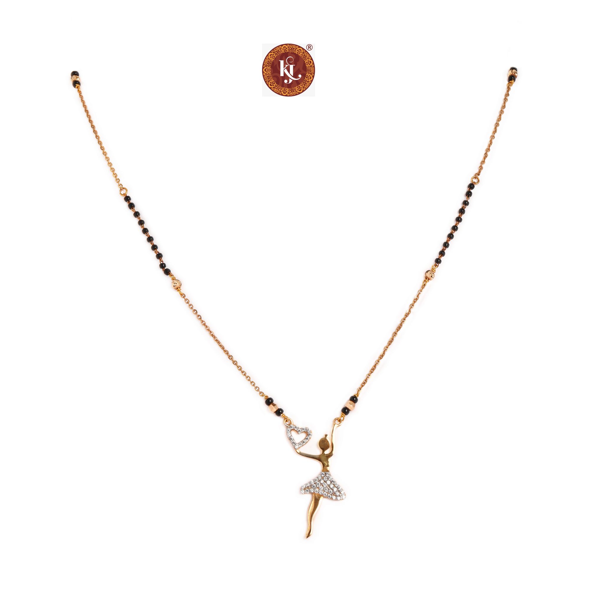 Designer 22ct Gold Stylish Mangalsutra for Women