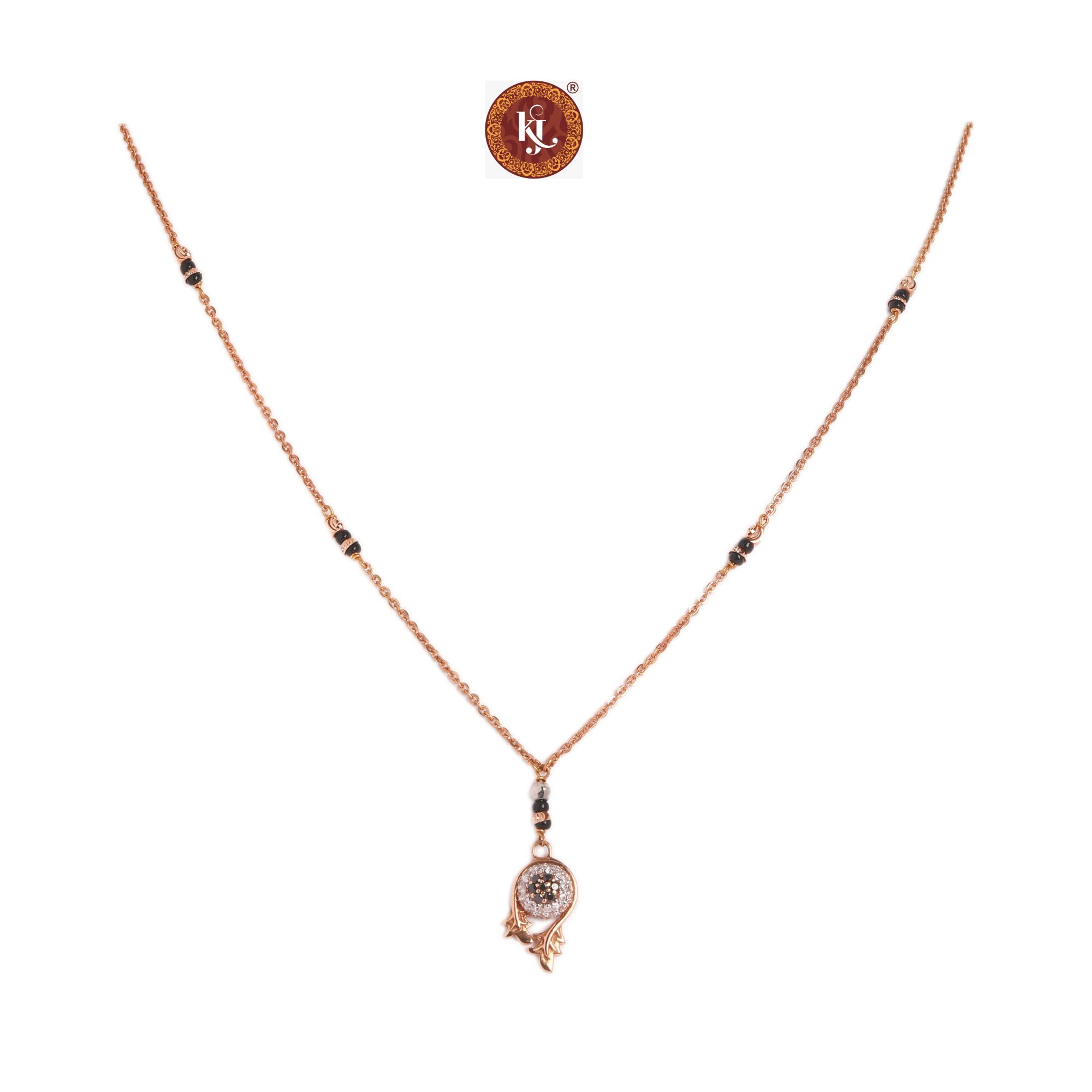 Designer 18ct Gold Stylish Mangalsutra for Women