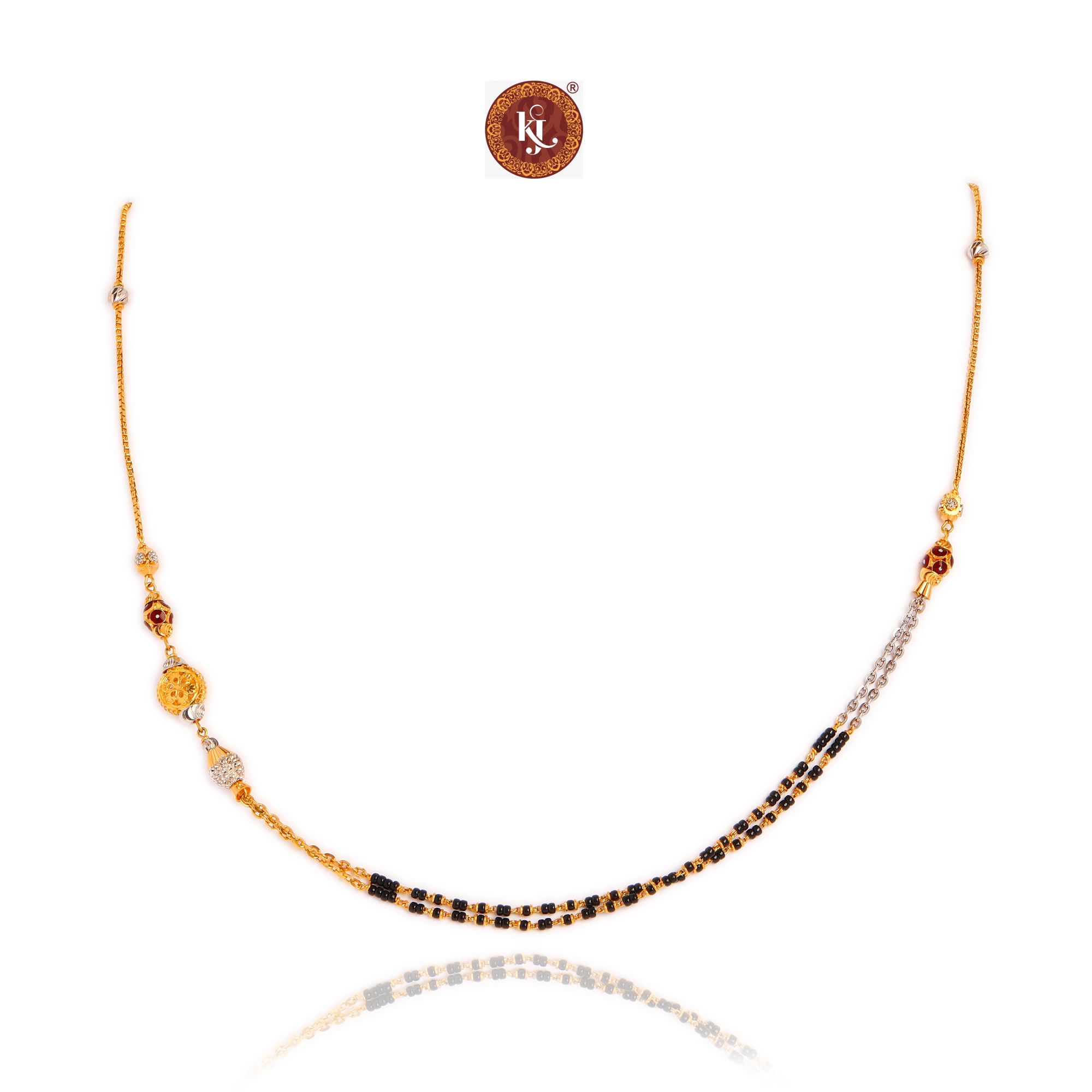 Designer 22ct Gold Stylish Mangalsutra for Women