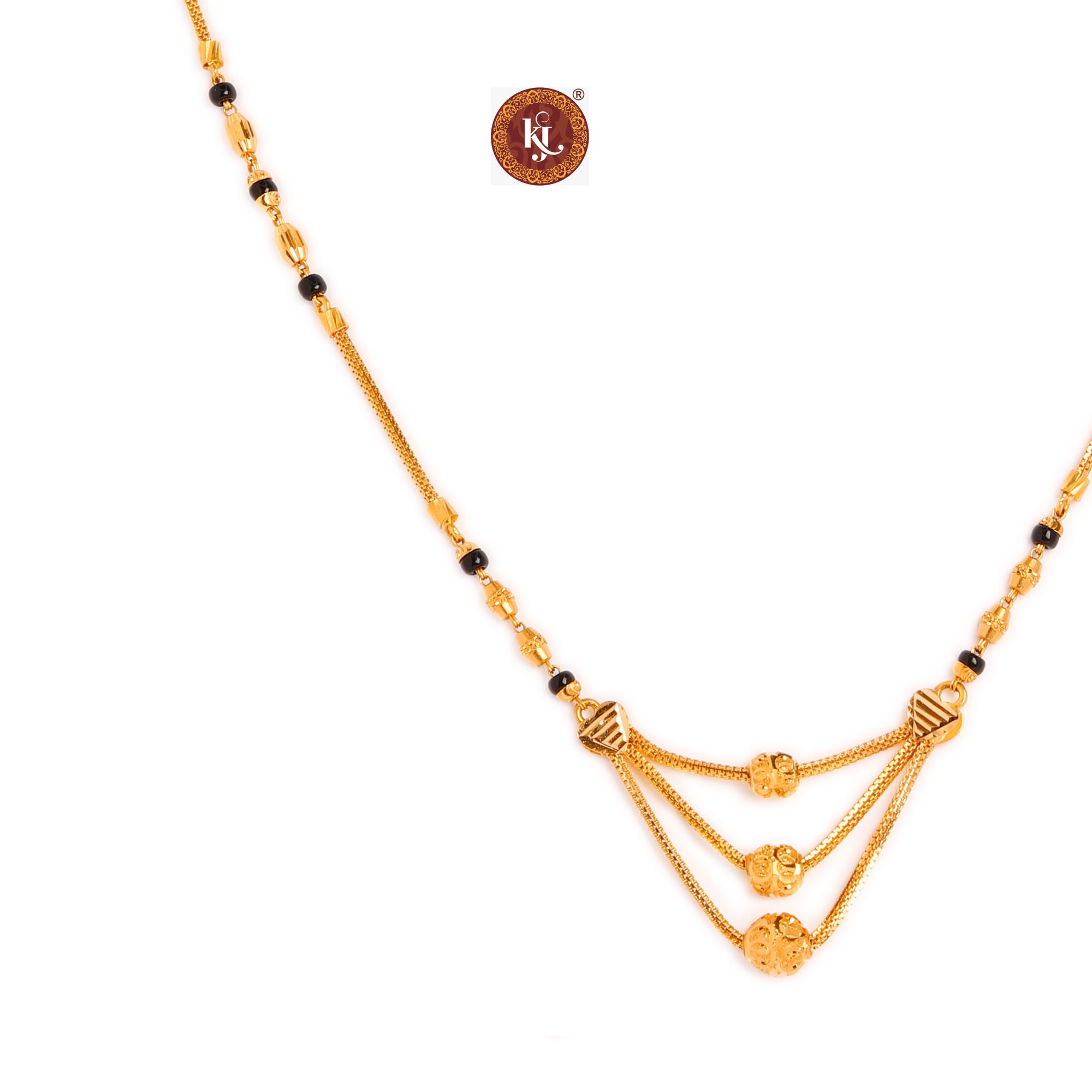 Designer 22ct Gold Stylish Mangalsutra for Women