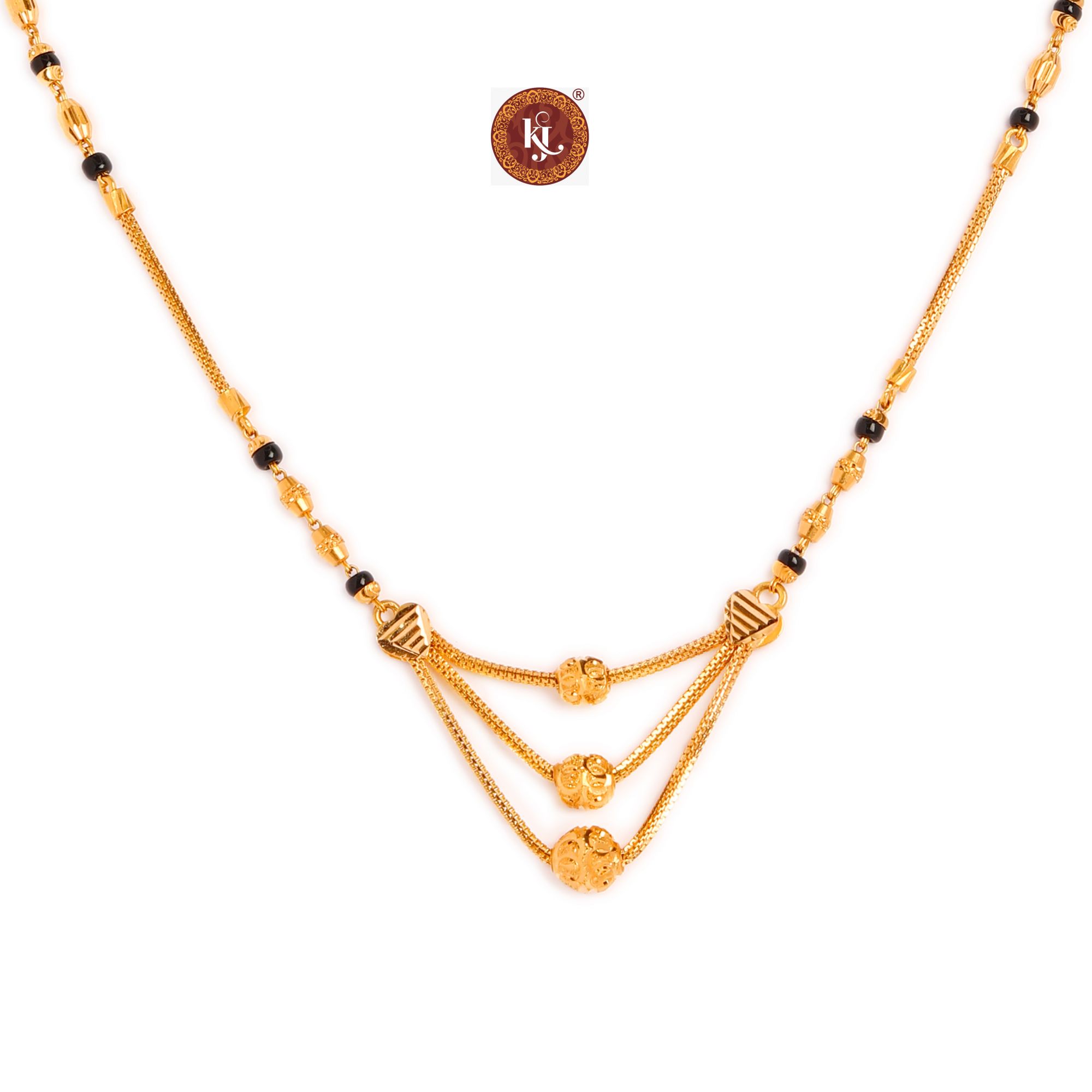 Designer 22ct Gold Stylish Mangalsutra for Women