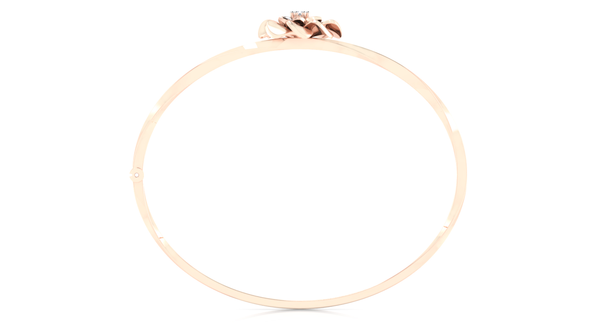 Designer Trendy 18k Gold Kada Bracelet for Girls and Women