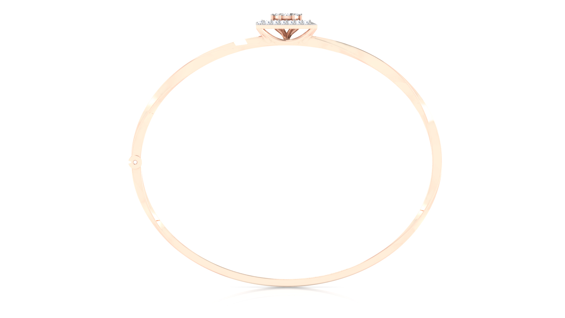 Designer Trendy 18k Gold Kada Bracelet for Girls and Women