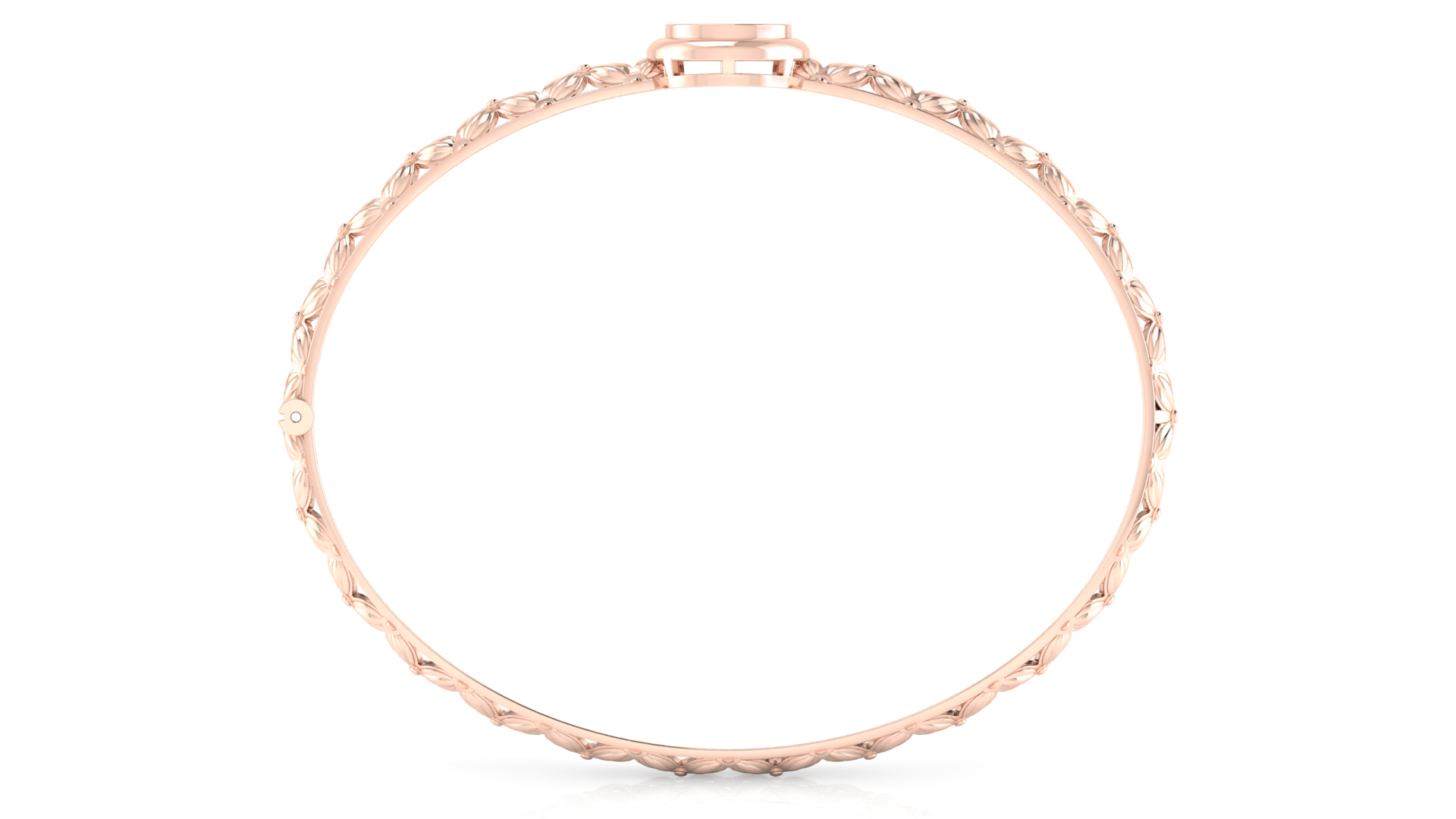 Designer Trendy 18k Gold Kada Bracelet for Girls and Women