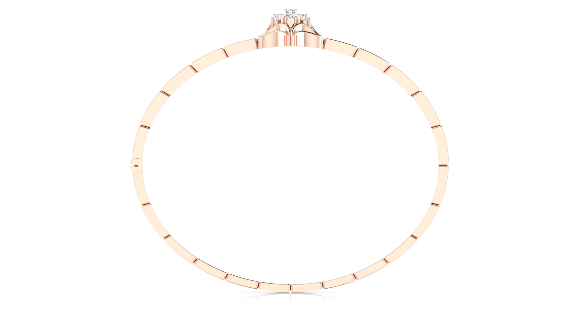 Designer Trendy 18k Gold Kada Bracelet for Girls and Women