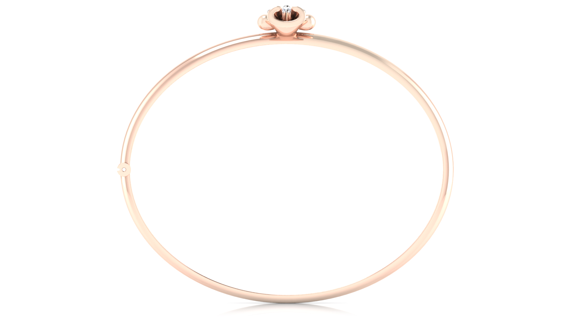 Designer Trendy 18k Gold Kada Bracelet for Girls and Women