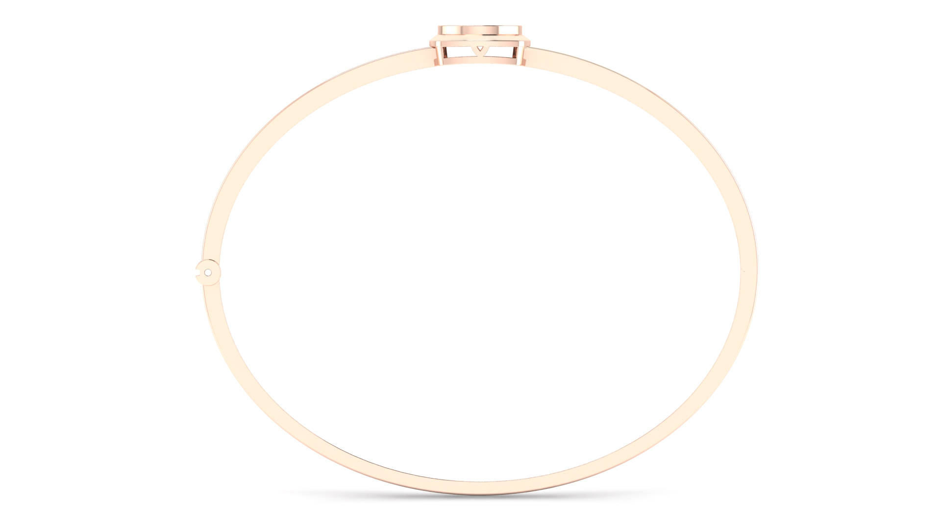 Designer Trendy 18k Gold Kada Bracelet for Girls and Women