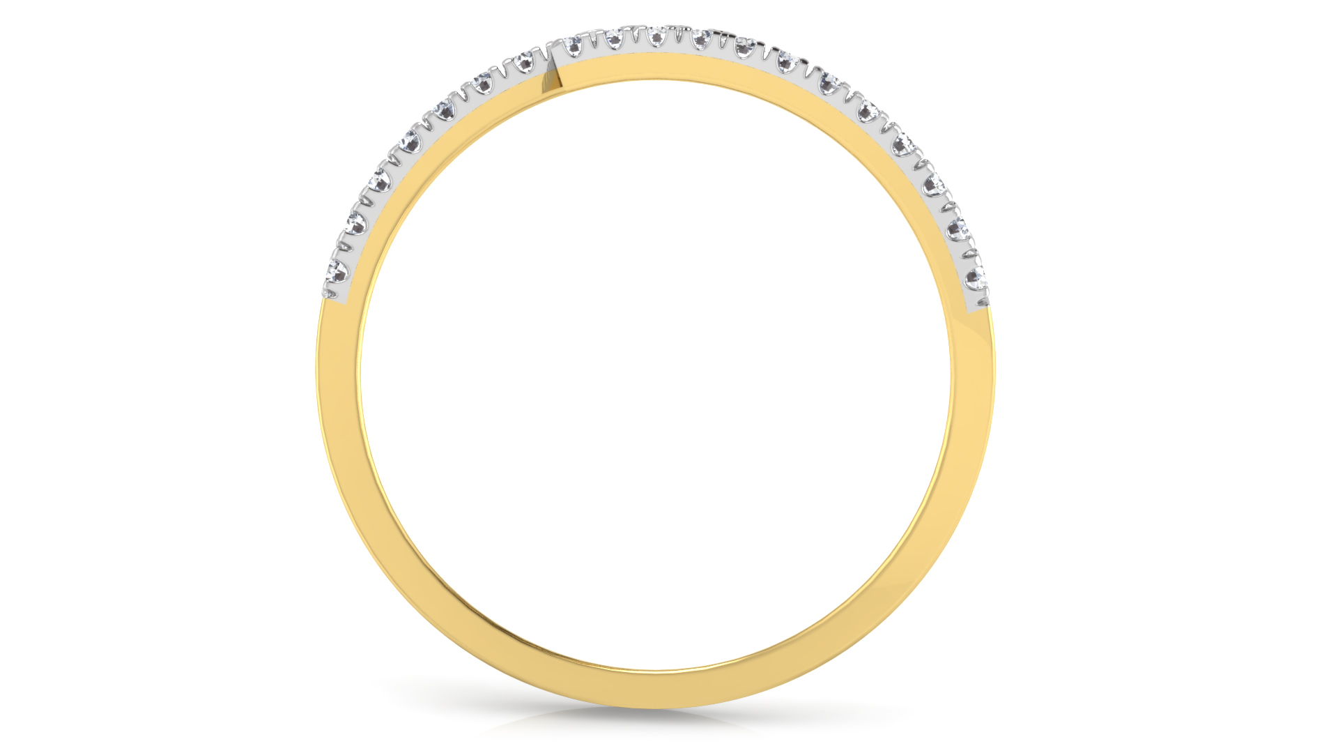 Designer Stylish 18 K Gold Diamond Ring for Women and Girls