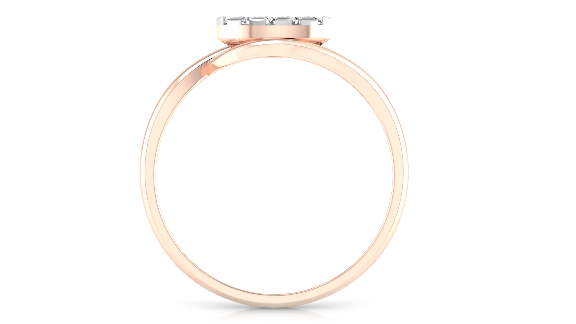 Designer Stylish 18 K Gold Diamond Ring for Women and Girls