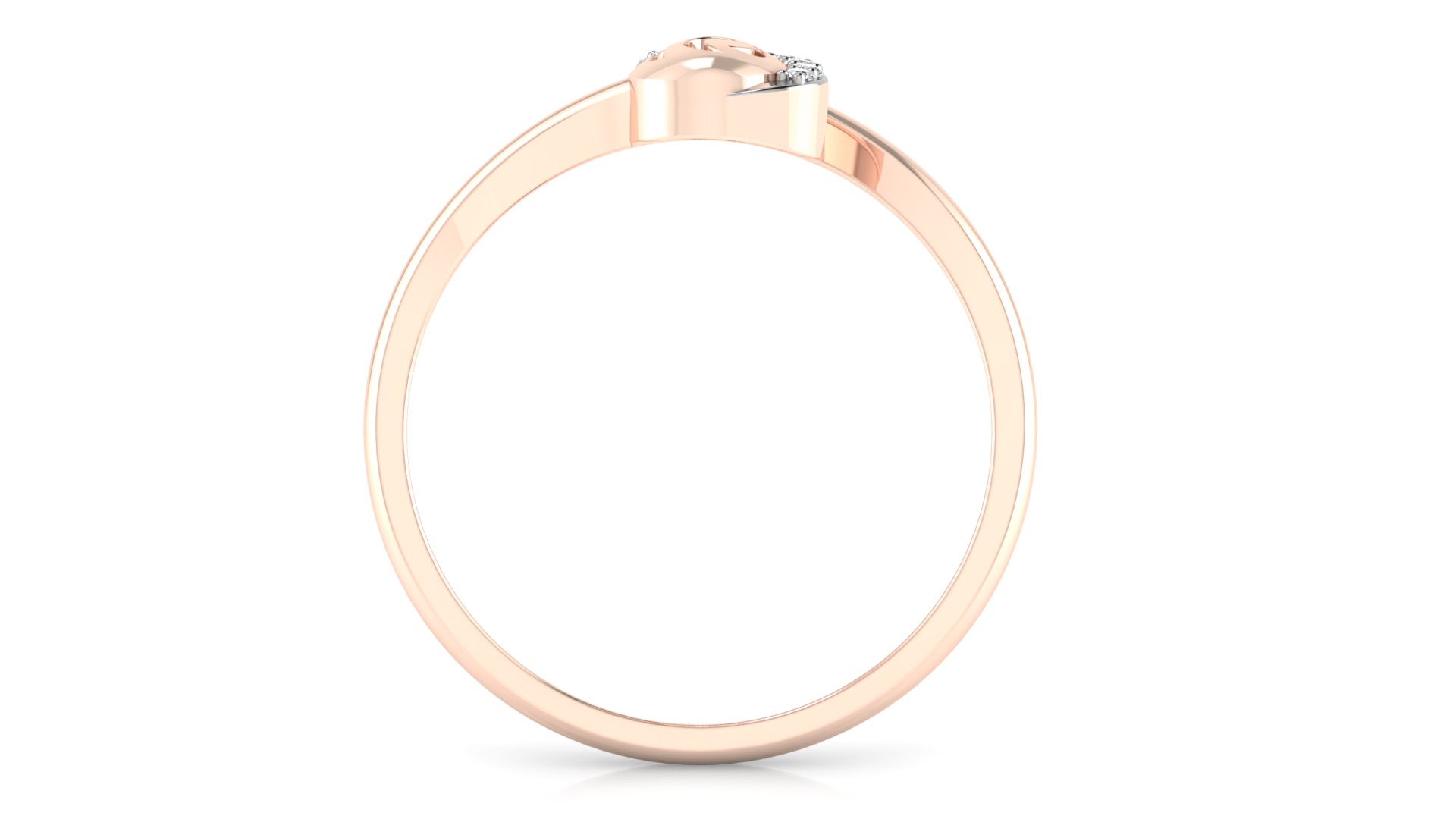 Designer Stylish 18 K Gold Diamond Ring for Women and Girls