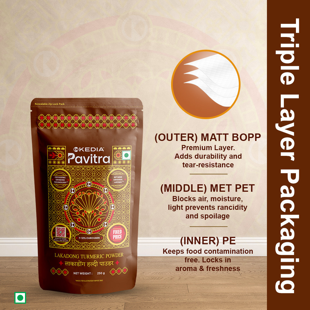 Lakadong Turmeric Powder (250 g)