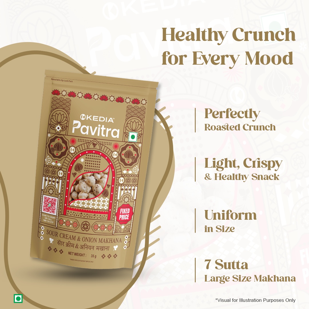Sour Cream & Onion Makhana