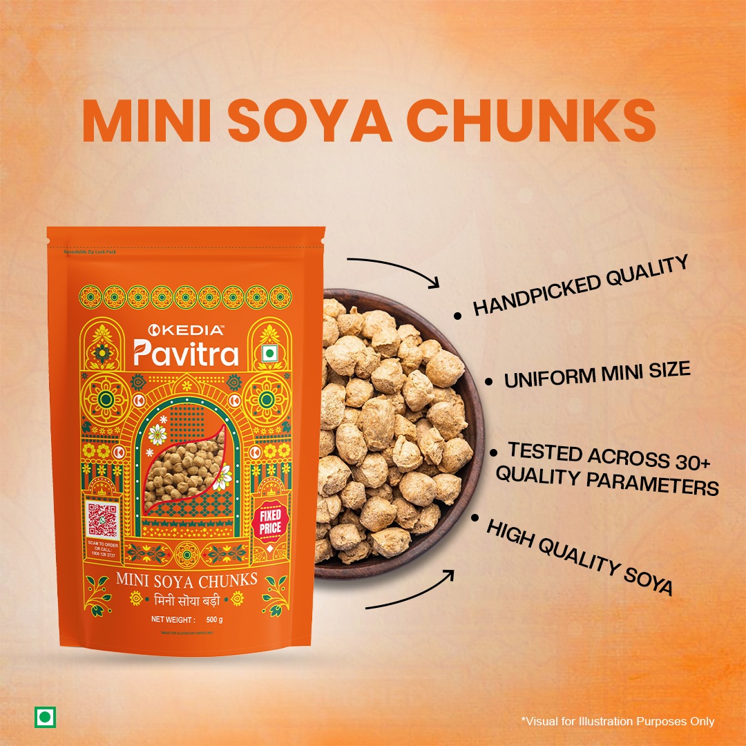 Mini Soya Chunks /Soya Vadi
