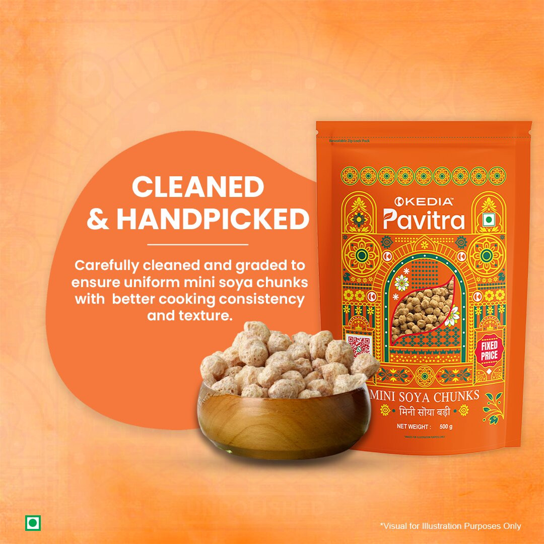 Mini Soya Chunks /Soya Vadi