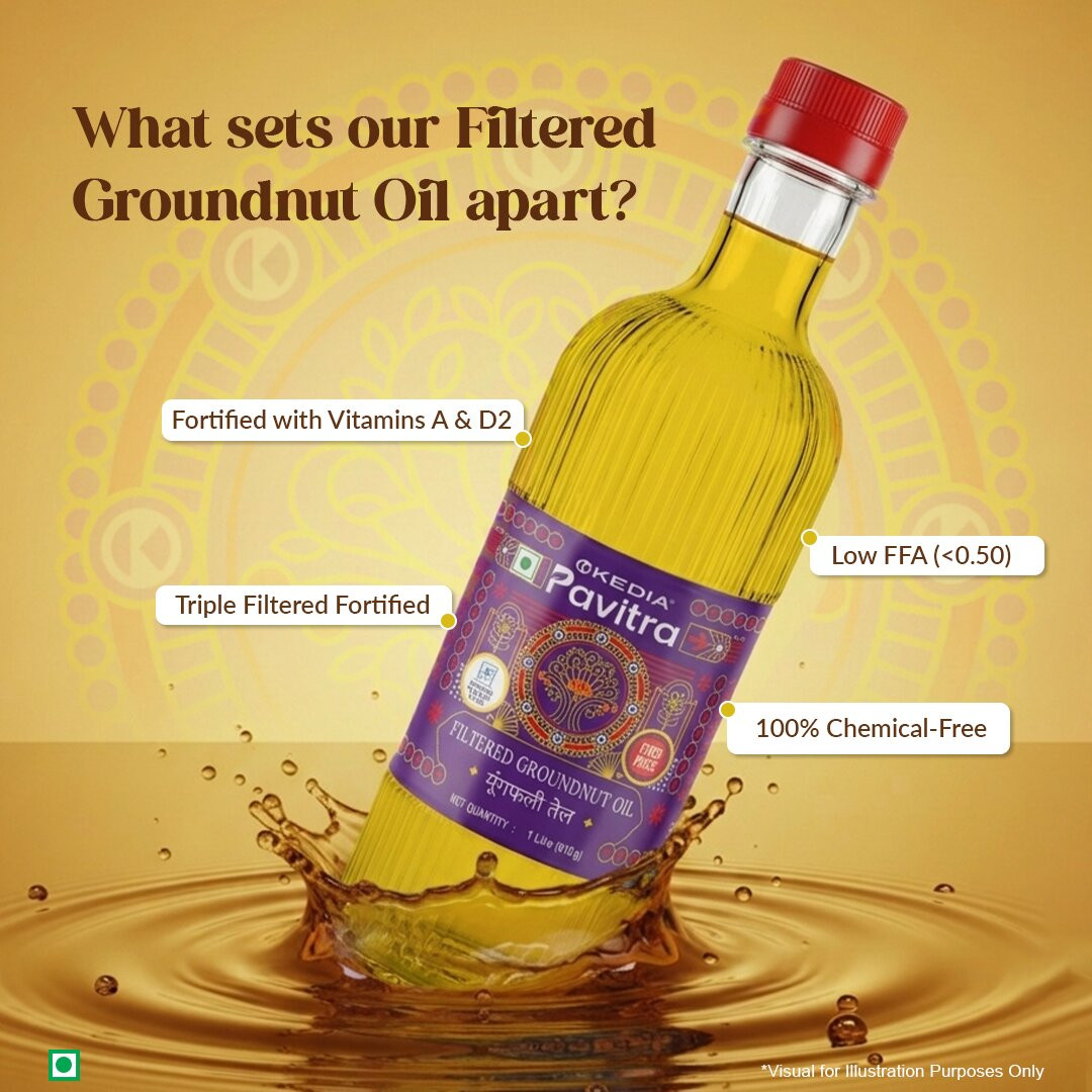 Filtered Groundnut Oil