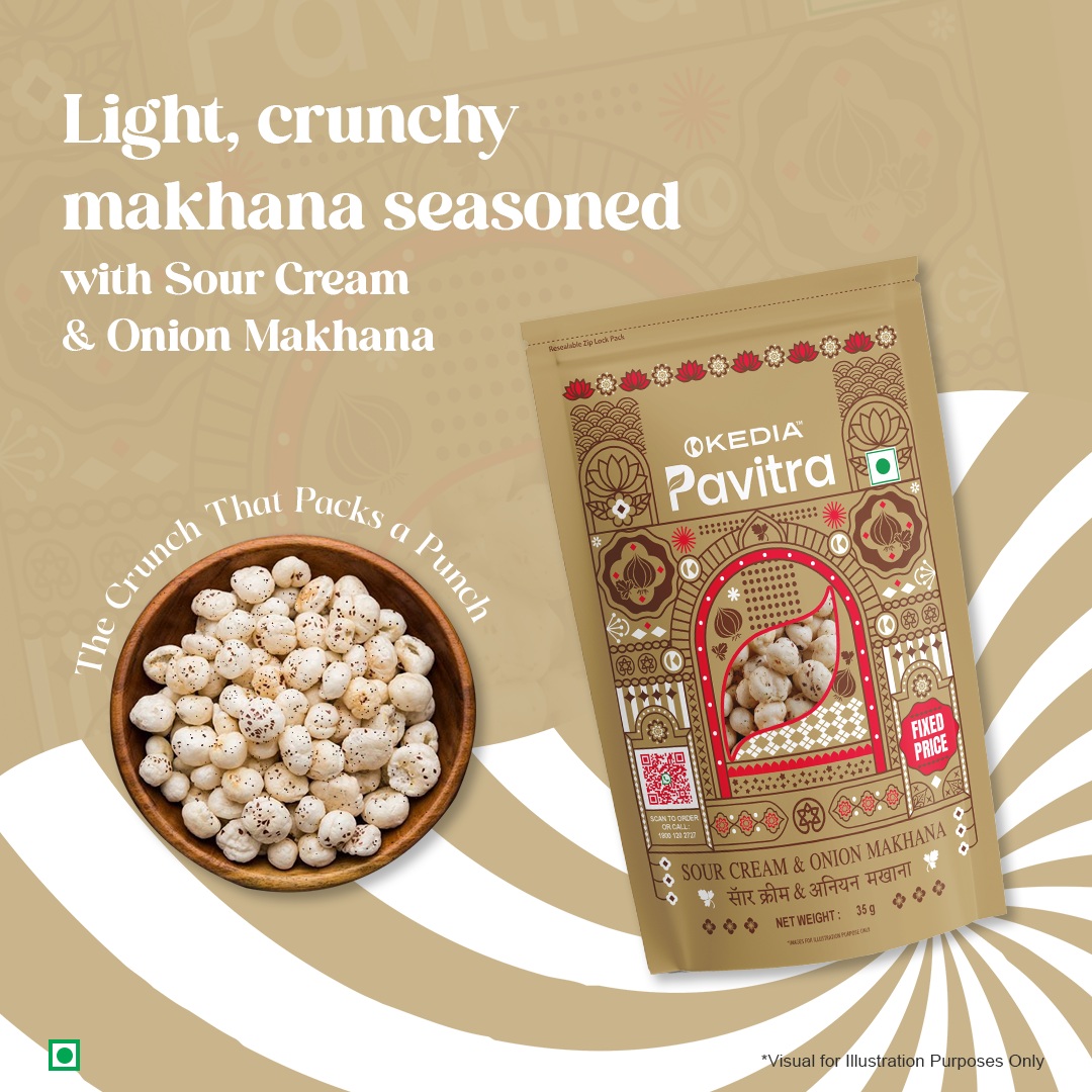 Sour Cream & Onion Makhana