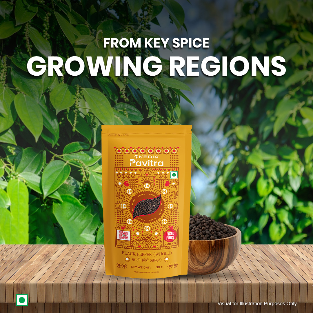 Black Pepper/Kali Mirch - Whole