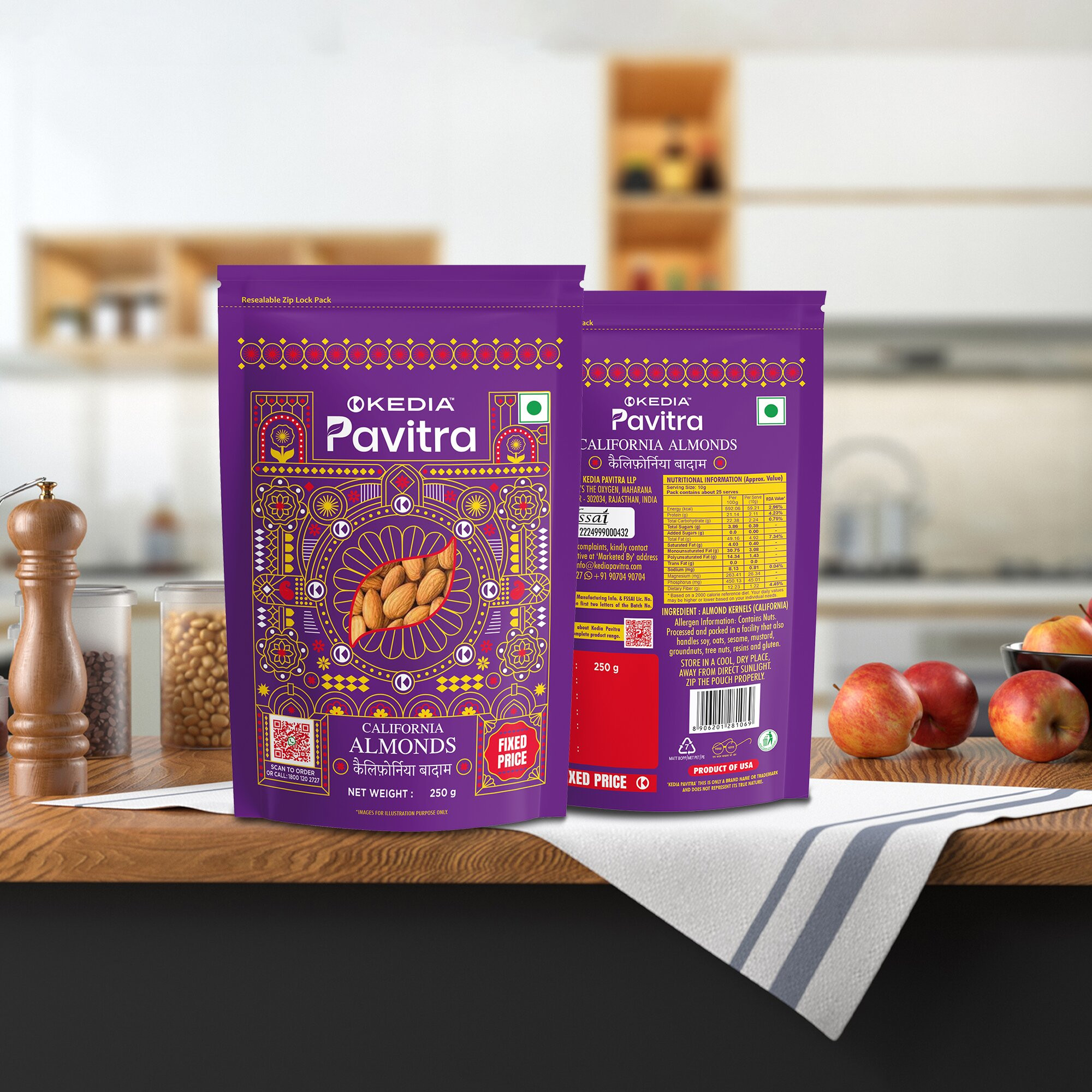 King of  Dry Fruits (California Almonds (250 g), Cashew Nuts (250 g), Raisins (250 g))