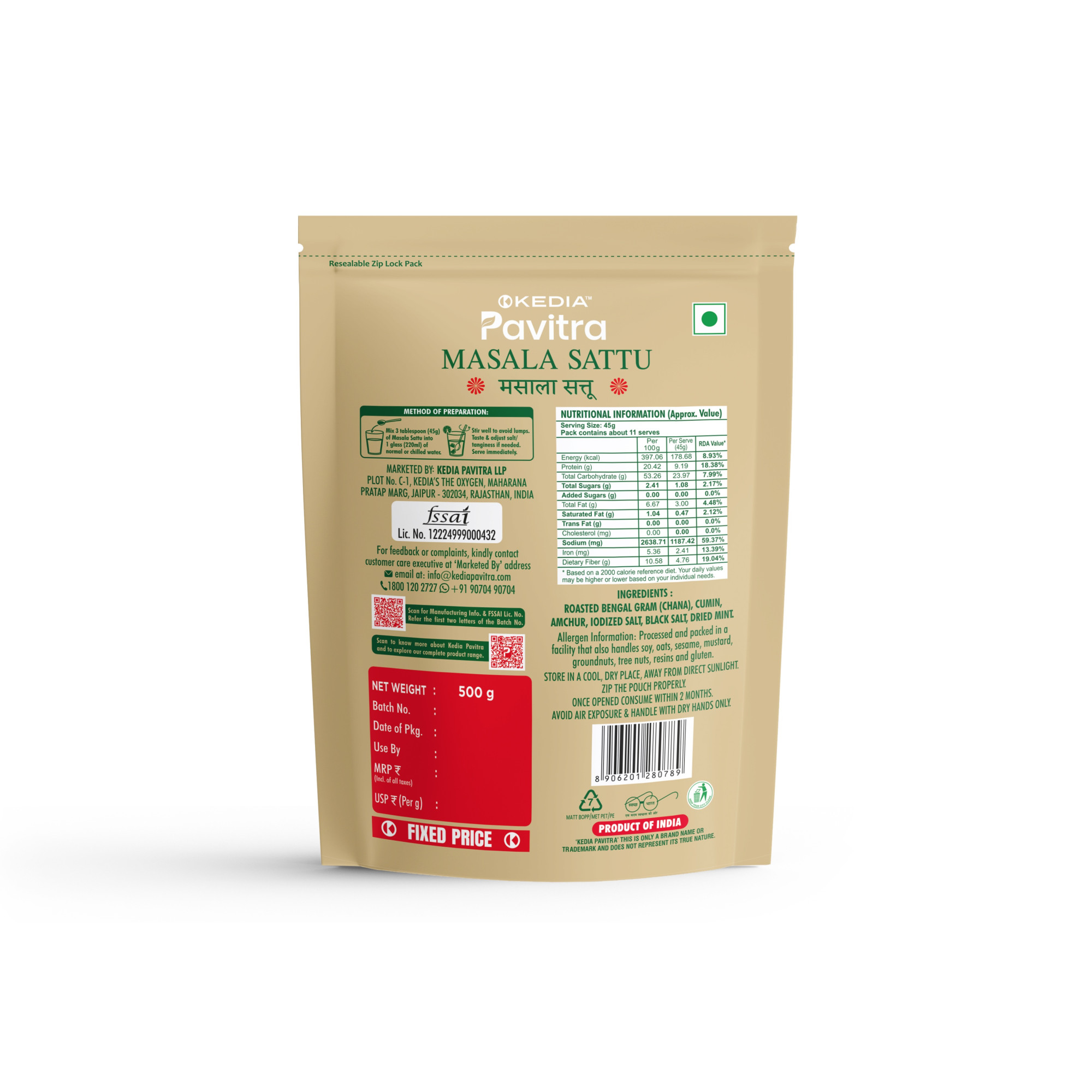 Masala Sattu