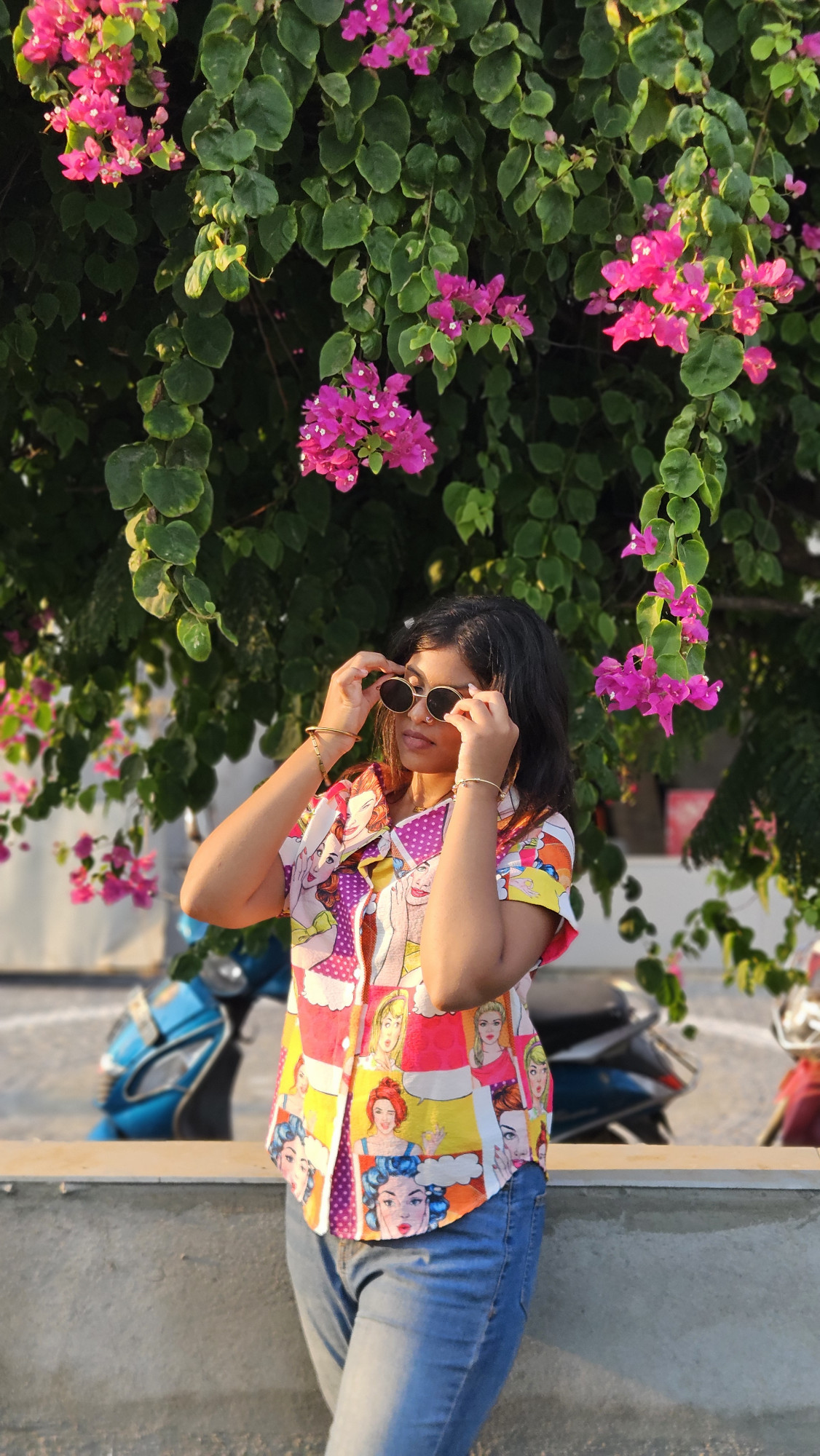 Tropic Muse Printed Shirt