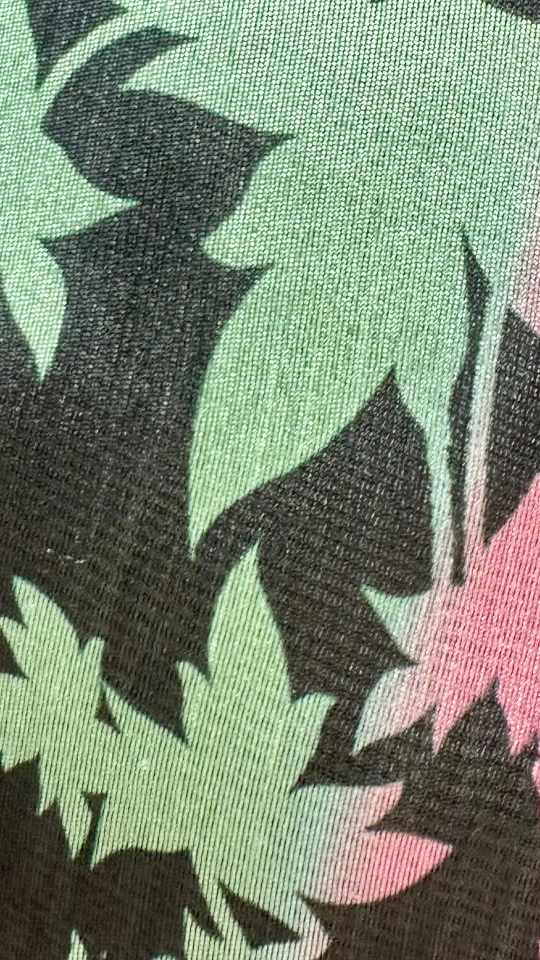 Black Tussar Silk Saree with Neon Kalamkari Print