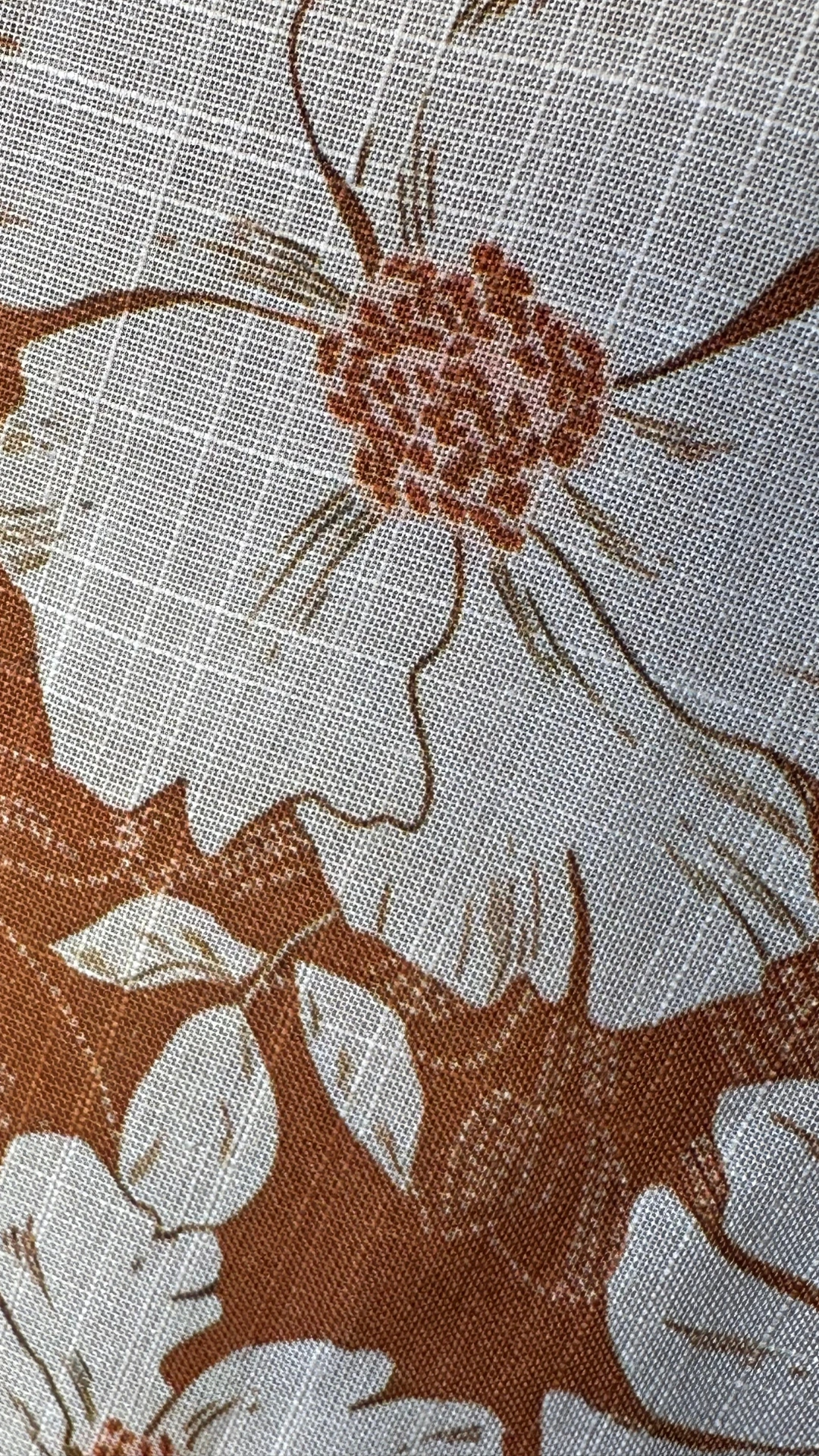 Comfortable Cotton Blend Kurti - Rustic Floral Print Straight Fit