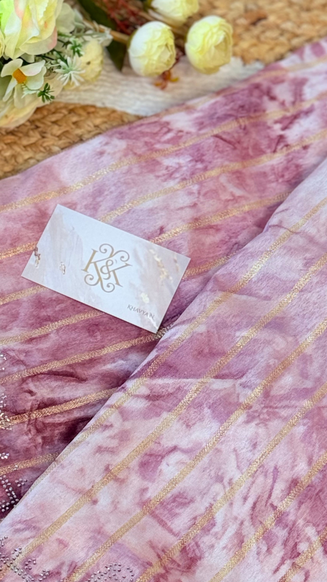 Striped Fancy Saree - NOOR