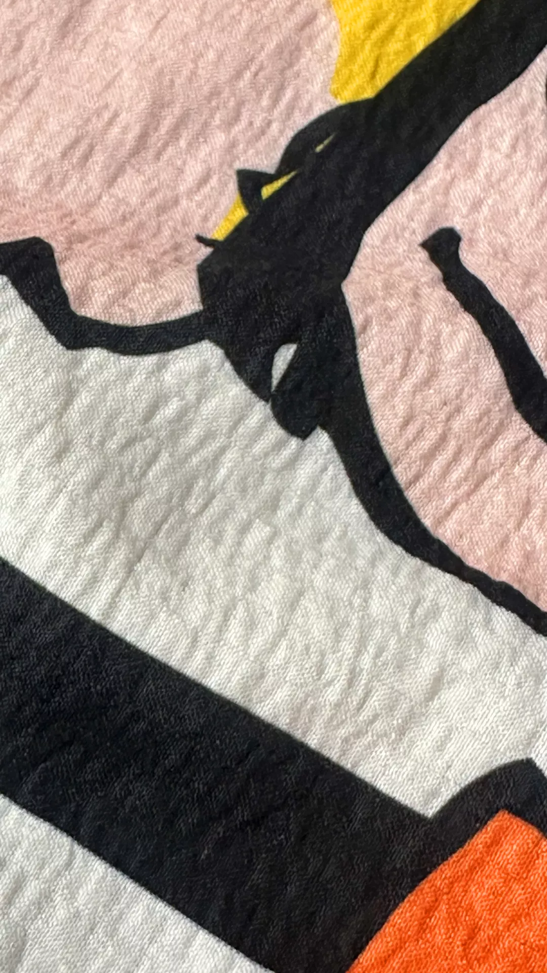 Nostalgic Cartoon Print Shirt - Short-Sleeve Oversized Collar