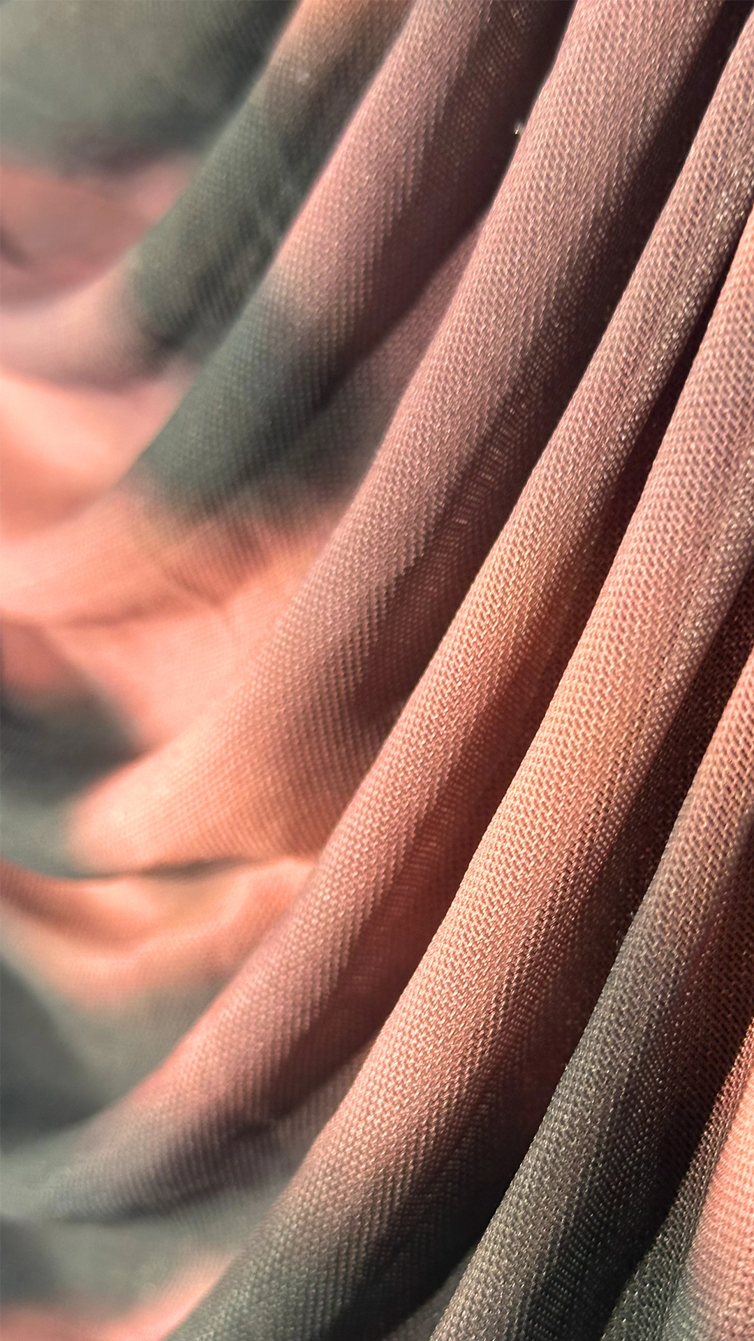 Edgy Pink Black Ruched Mesh Maxi Dress - Bodycon Night Out Style