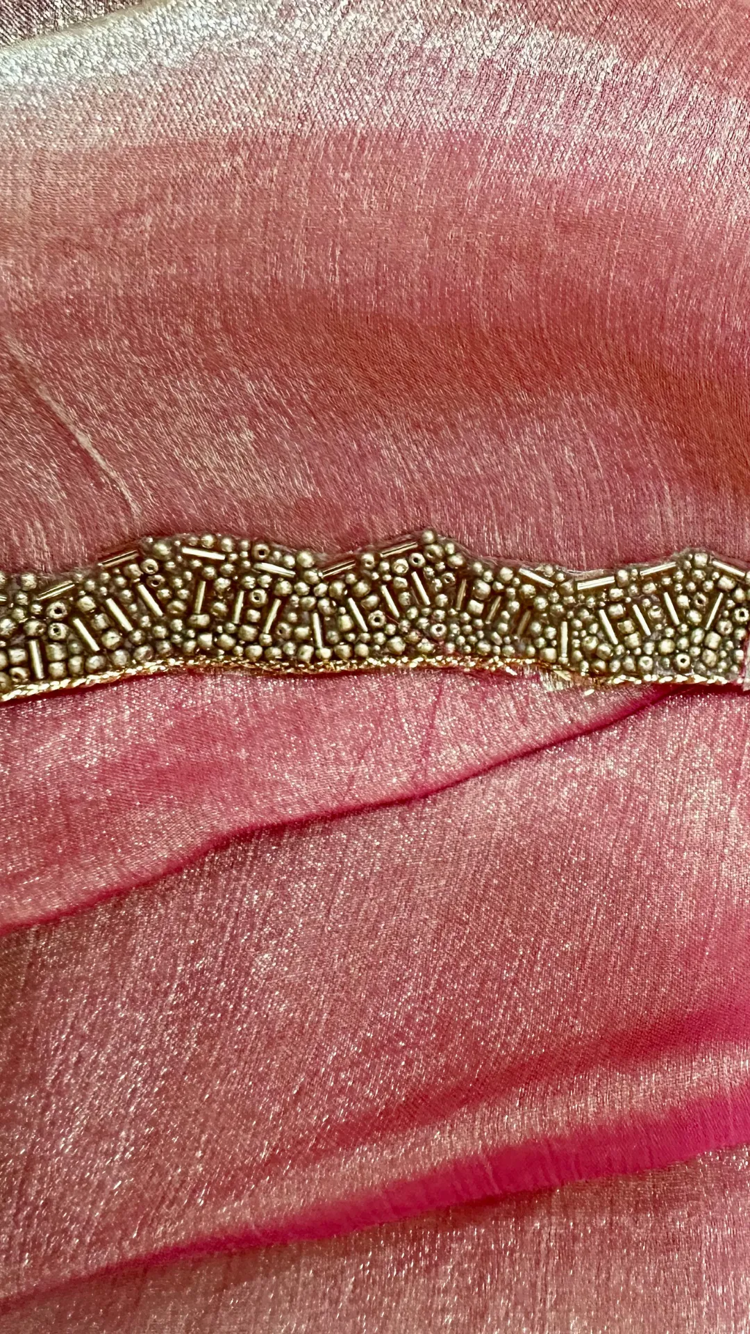 GLASS TISSUE SAREE - TISYA