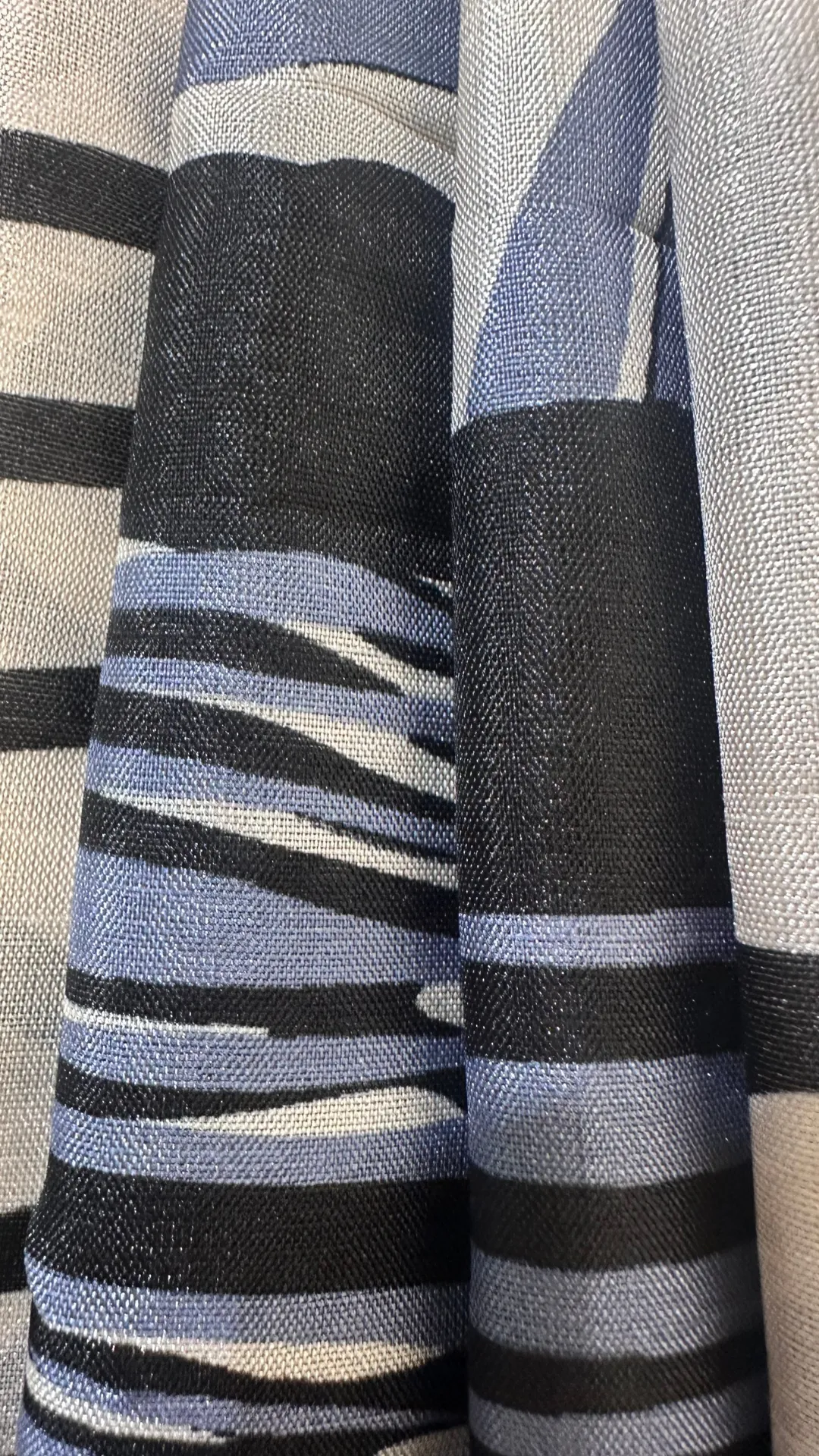 Malti digital printed tussar silk saree with zari motif border