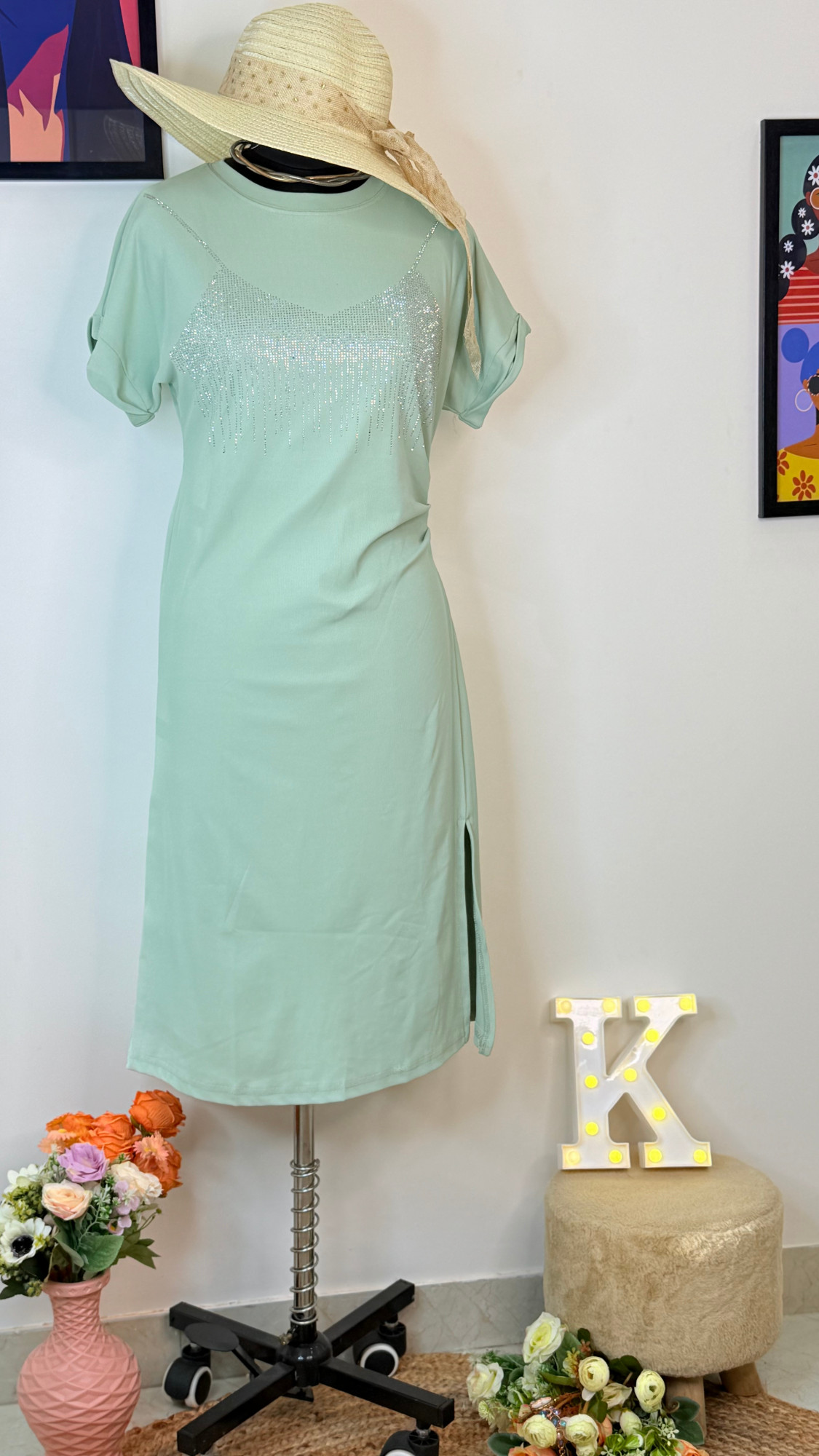 Radiance Shine Bodycon Dress