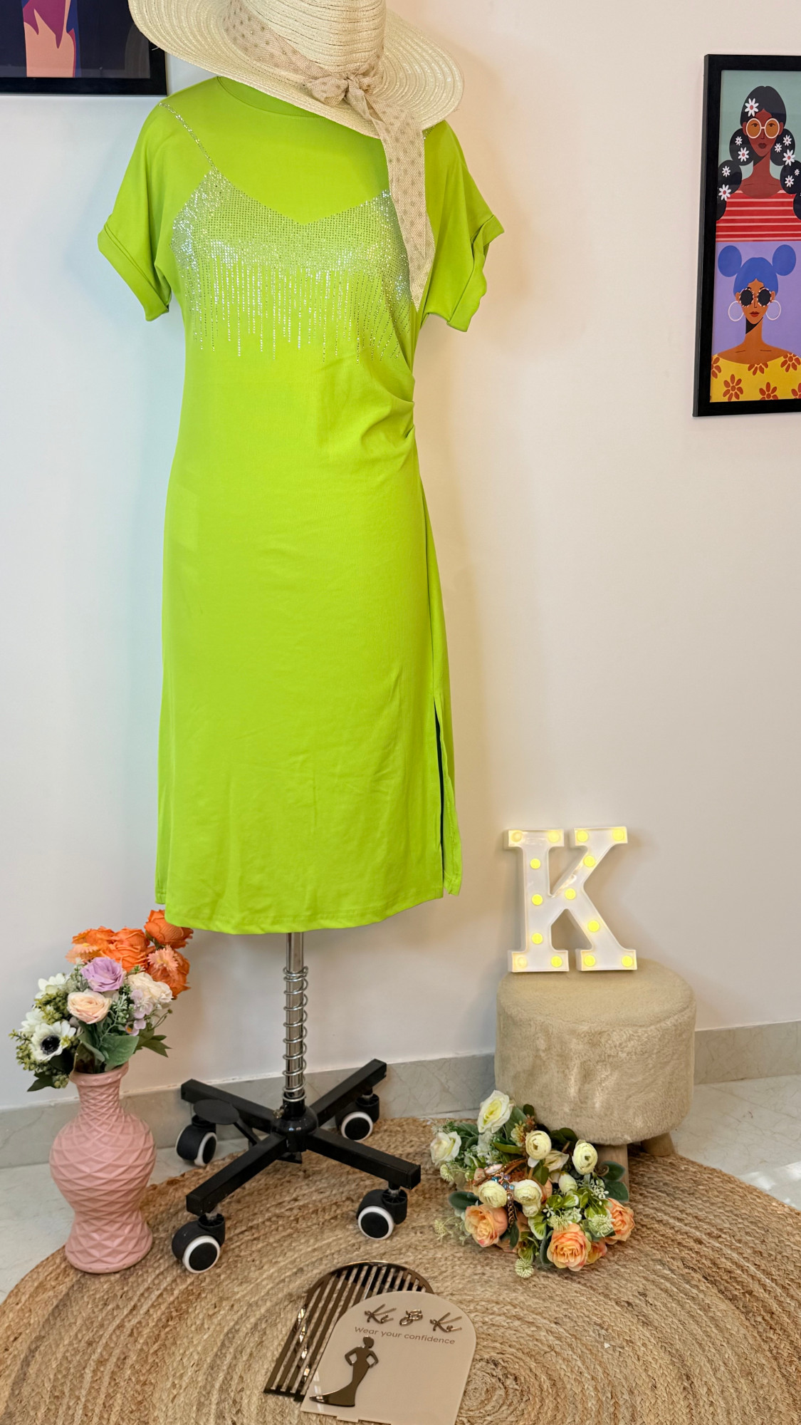 Radiance Shine Bodycon Dress