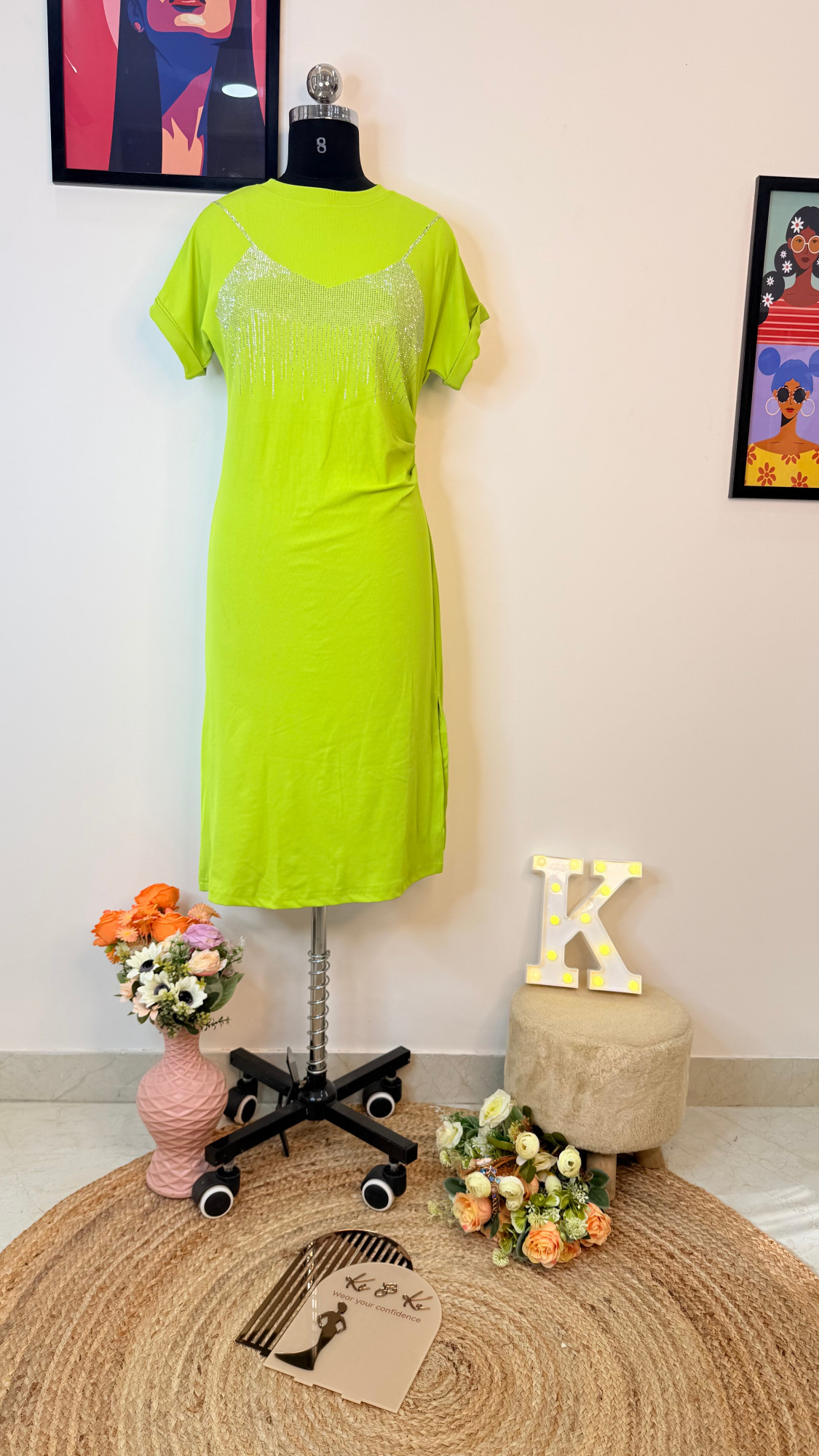 Radiance Shine Bodycon Dress