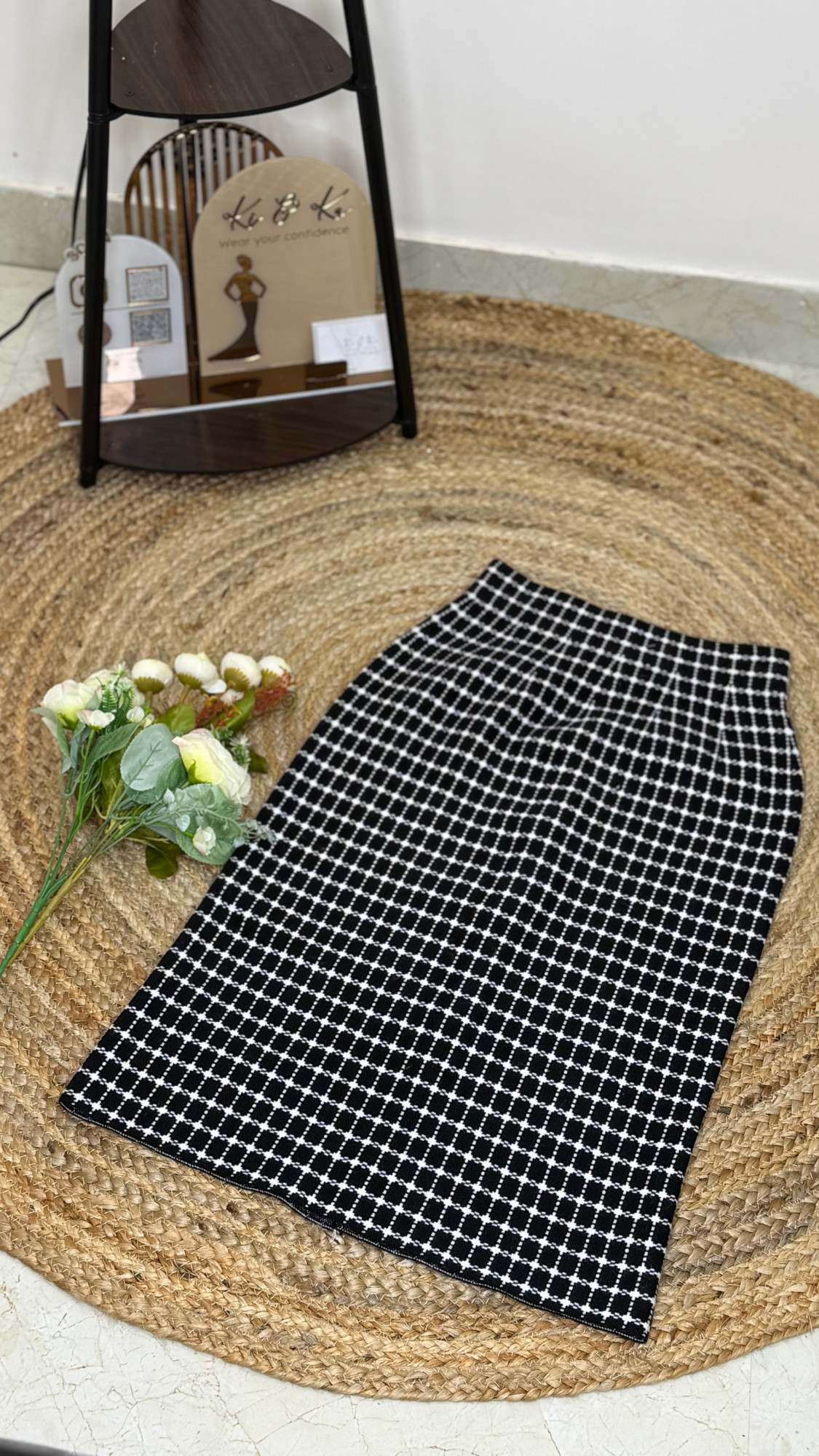 Timeless Tweed Skirt