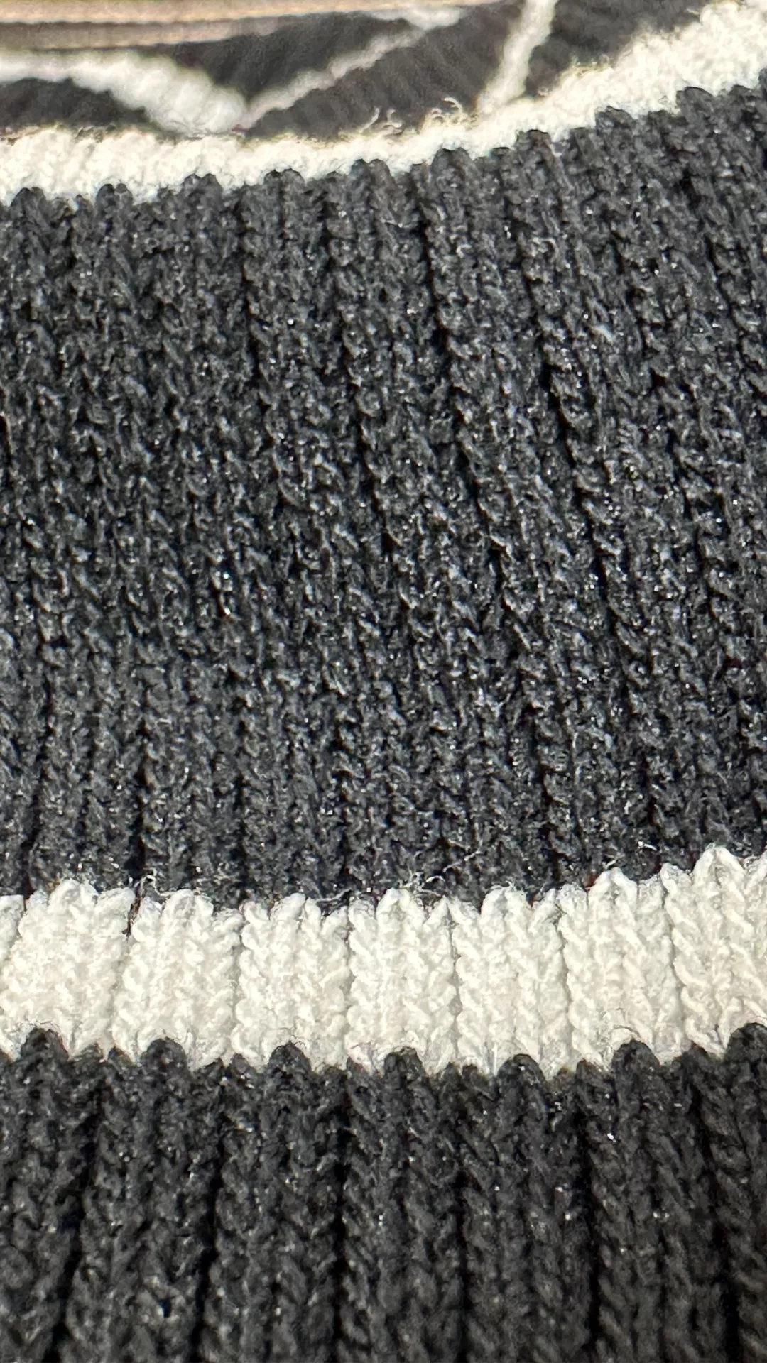 Classic Striped Knit Co-ord Set - Cardigan Top Midi Pencil Skirt