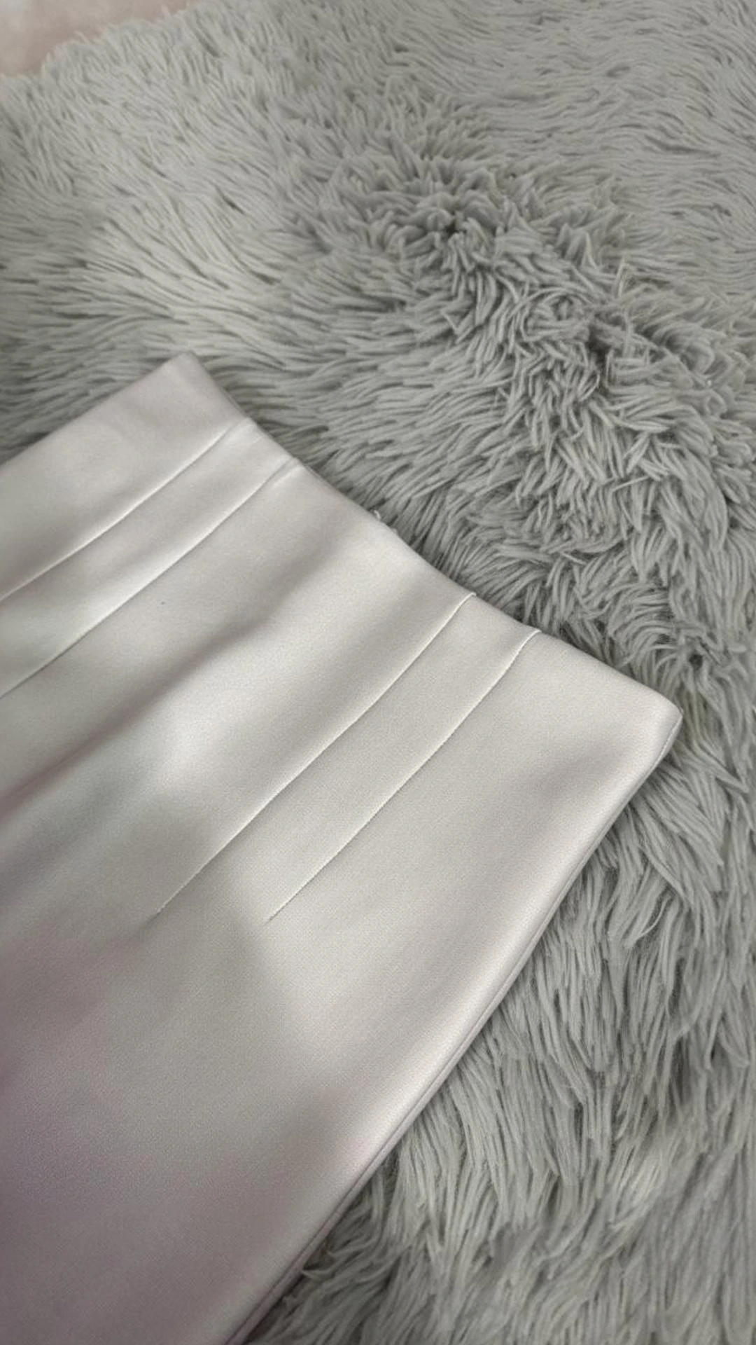 Ombre High-Waist Pencil Skirt with Straps