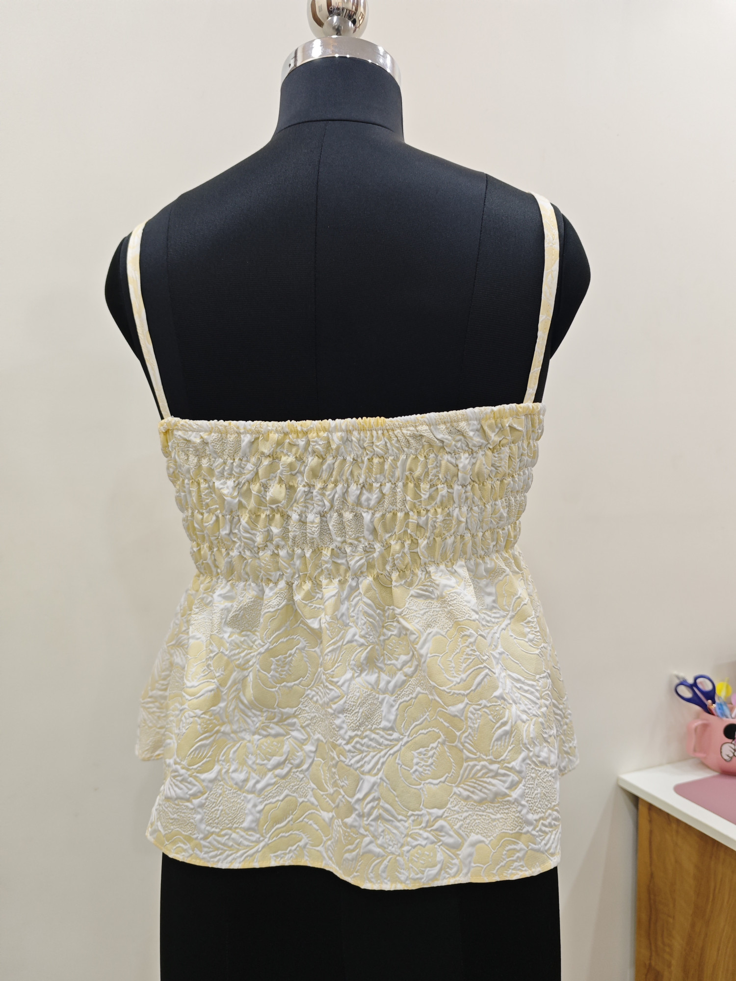 Bloom Tie-Front Peplum Top