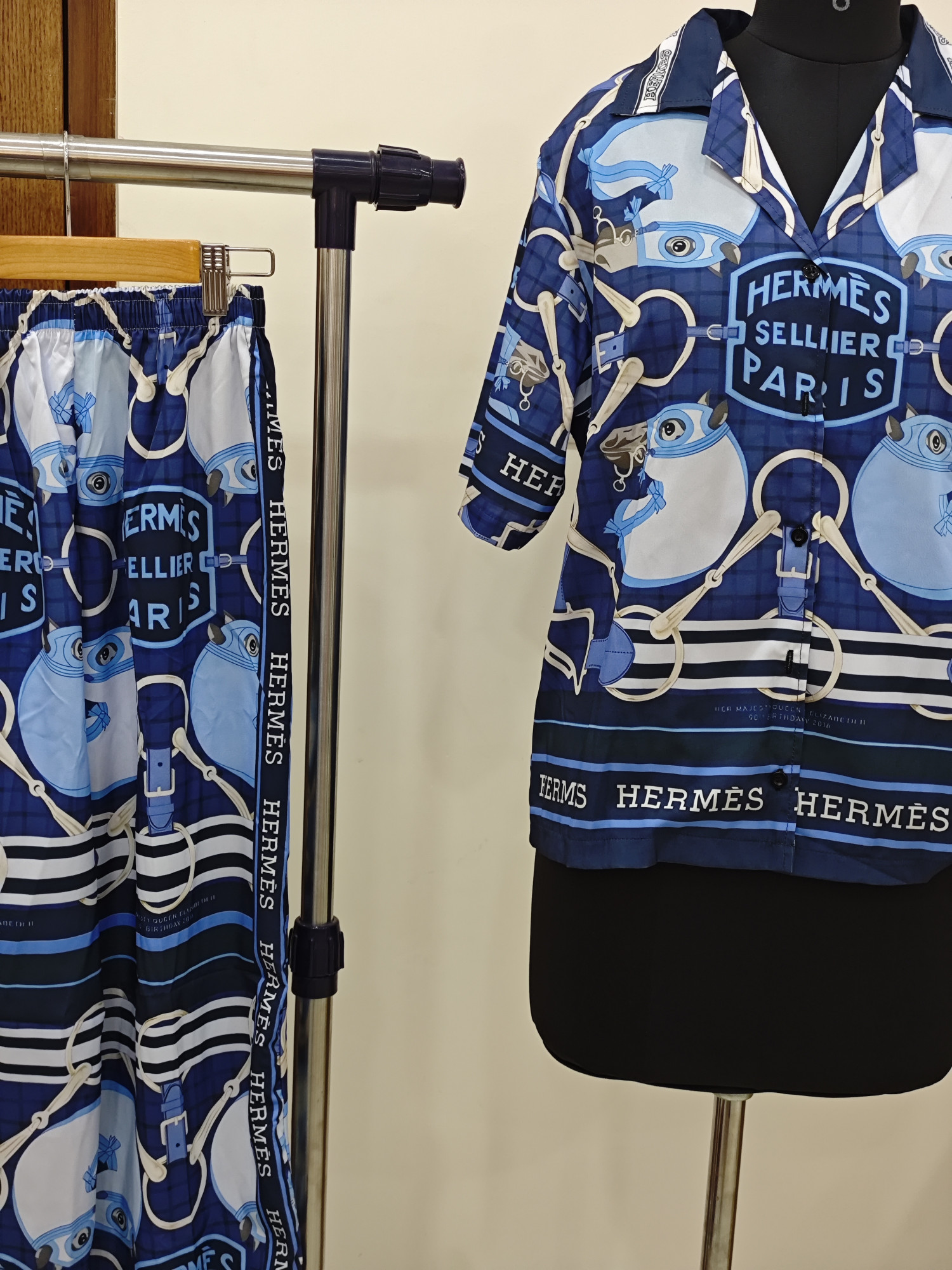 Midnight Riviera Luxe Co-Ord Set