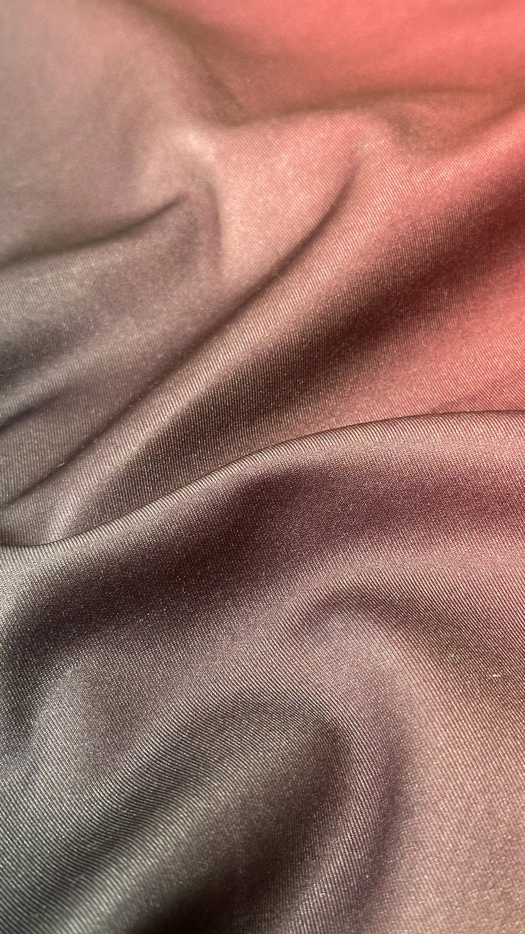 Ombre High-Waist Pencil Skirt with Straps