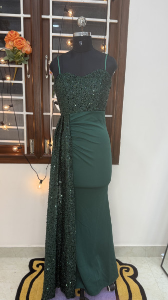 Image of SEQUIN PARTY DRESS