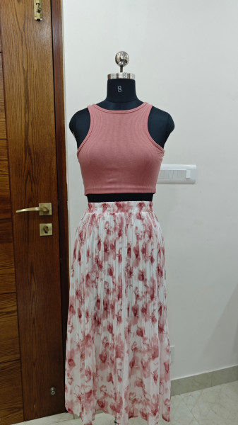 Image of Bloom Pleated Skirt