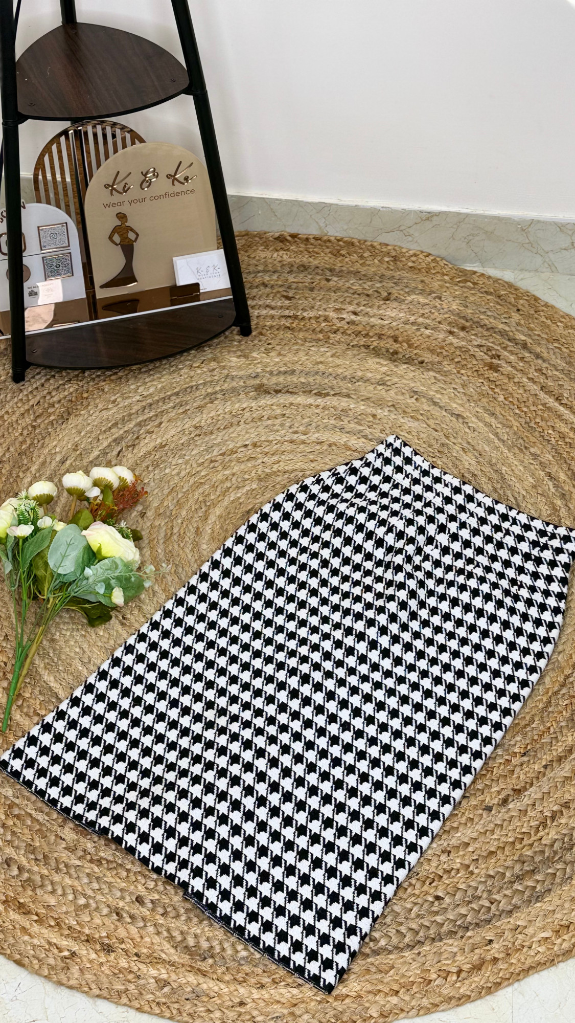 Timeless Tweed Skirt