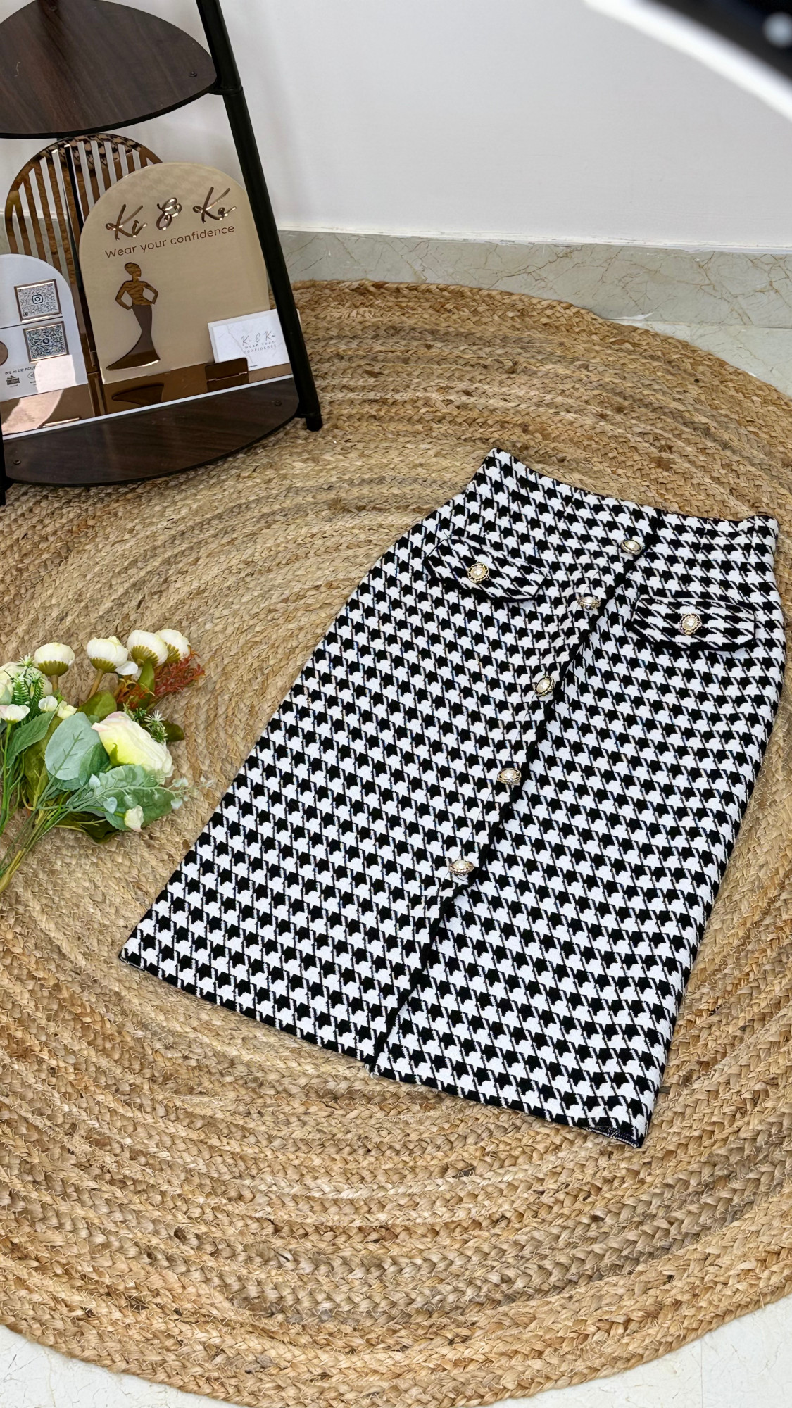 Timeless Tweed Skirt